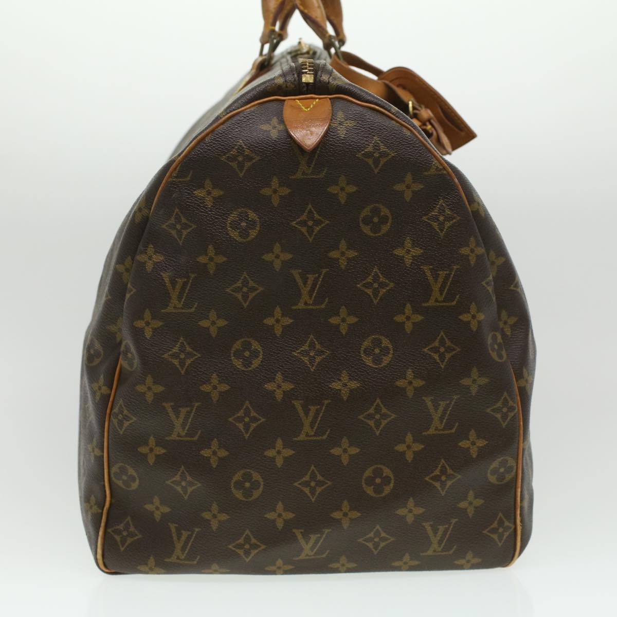 LOUIS VUITTON Monogram Keepall 60 Boston Bag M41422 LV Auth 34240