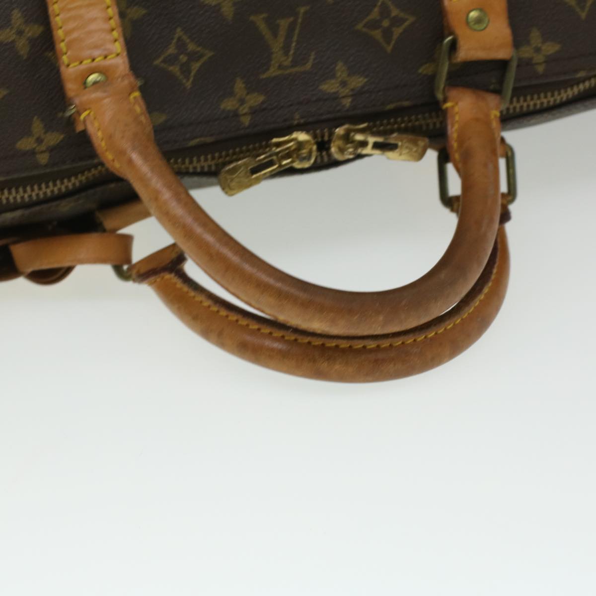 LOUIS VUITTON Monogram Keepall 60 Boston Bag M41422 LV Auth 34240