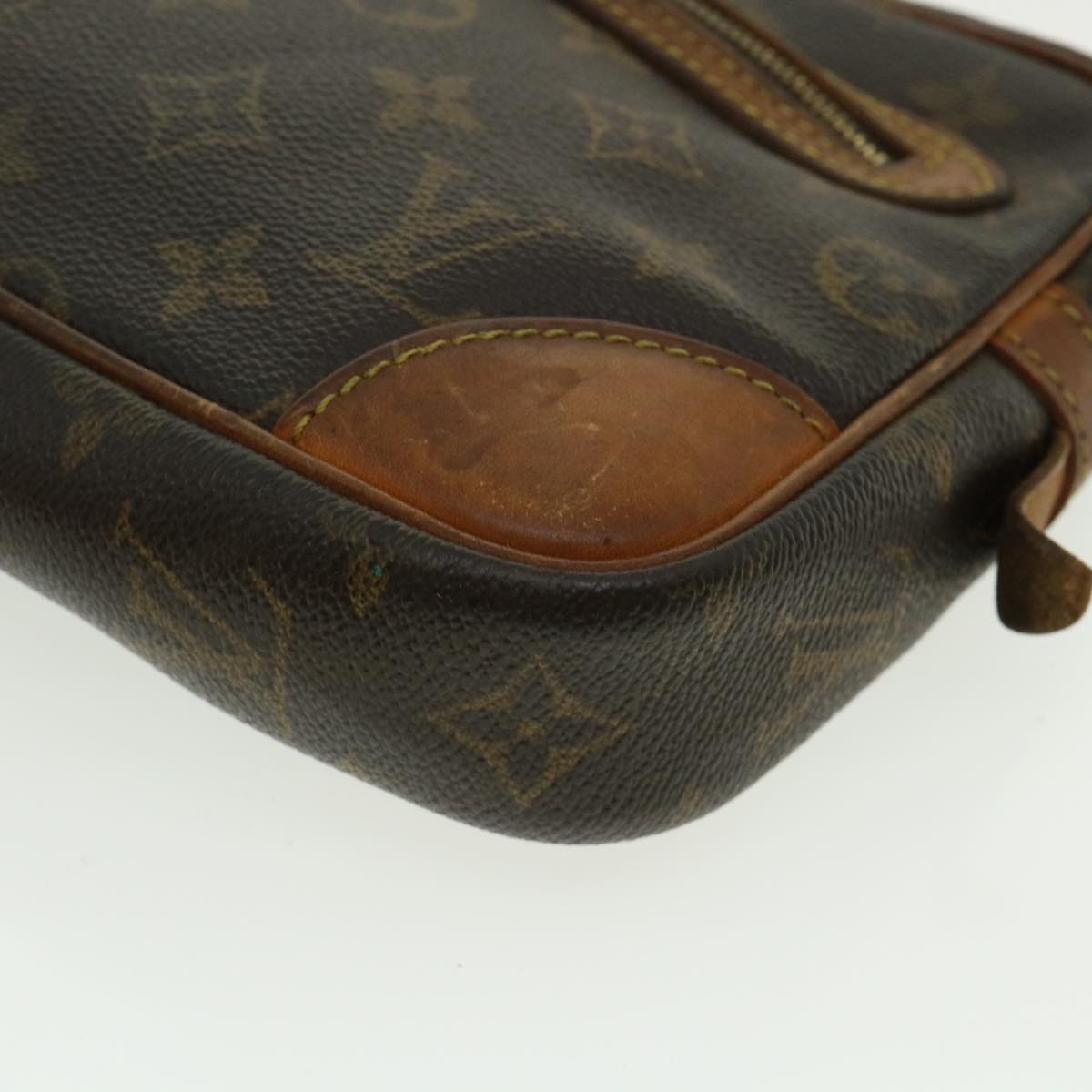 LOUIS VUITTON Monogram Marly Dragonne GM Clutch Bag M51825 LV Auth 34254