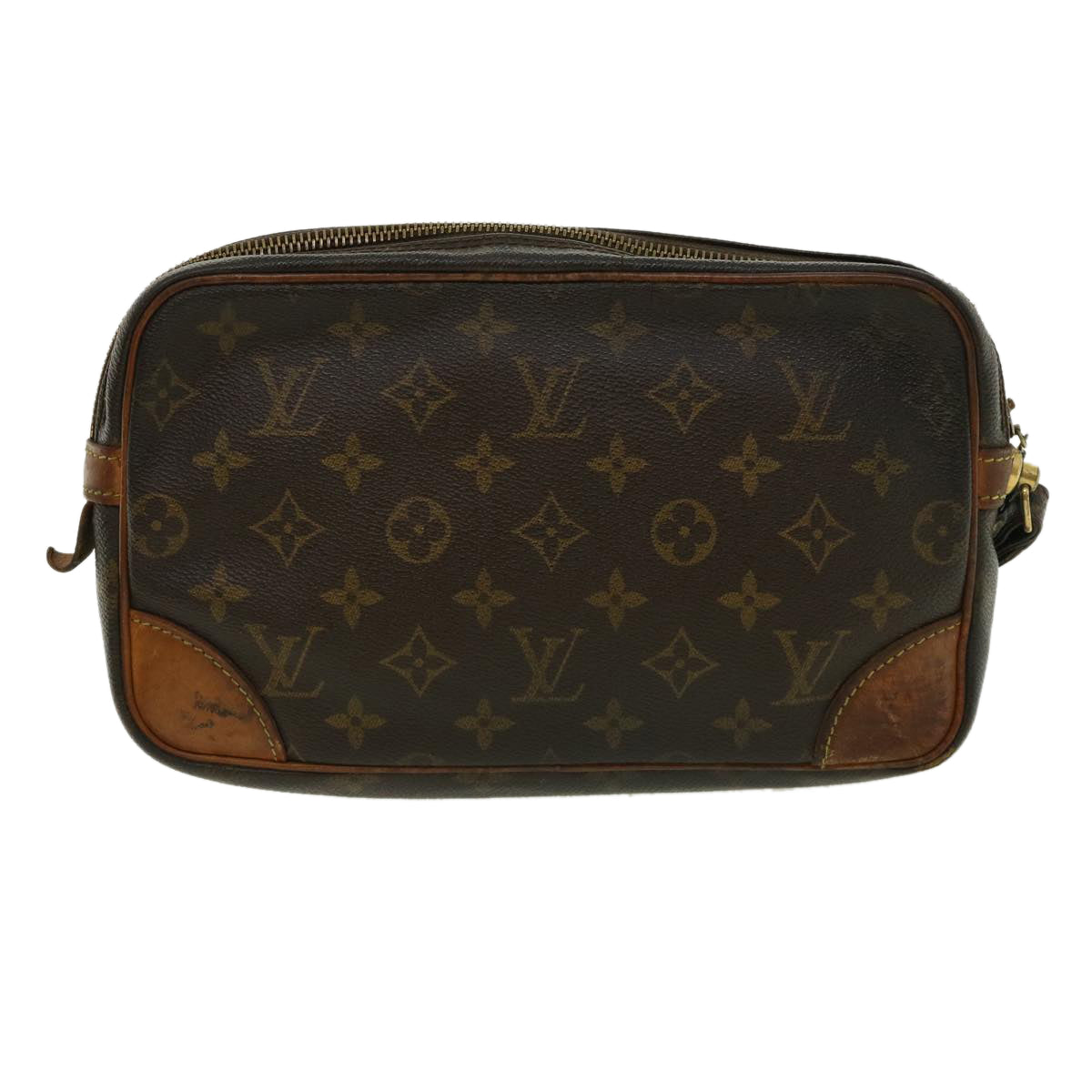 LOUIS VUITTON Monogram Marly Dragonne GM Clutch Bag M51825 LV Auth 34254 - 0