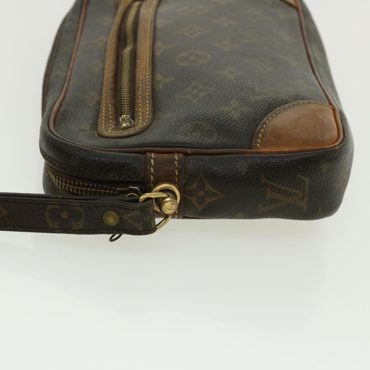 LOUIS VUITTON Monogram Marly Dragonne GM Clutch Bag M51825 LV Auth 34254