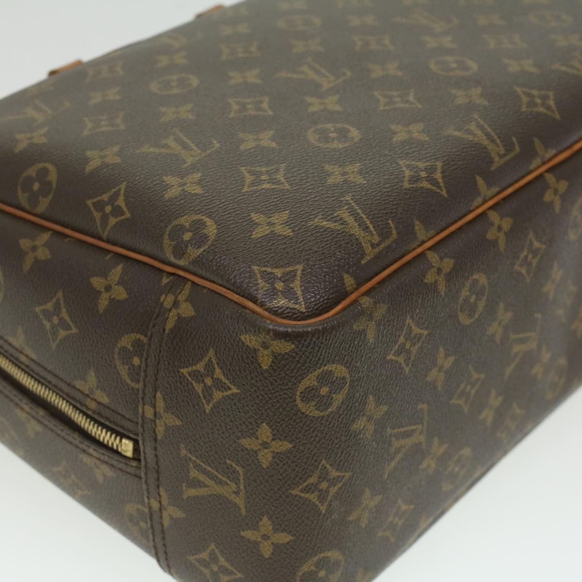 LOUIS VUITTON Monogram Deauville Hand Bag M47270 LV Auth 34261