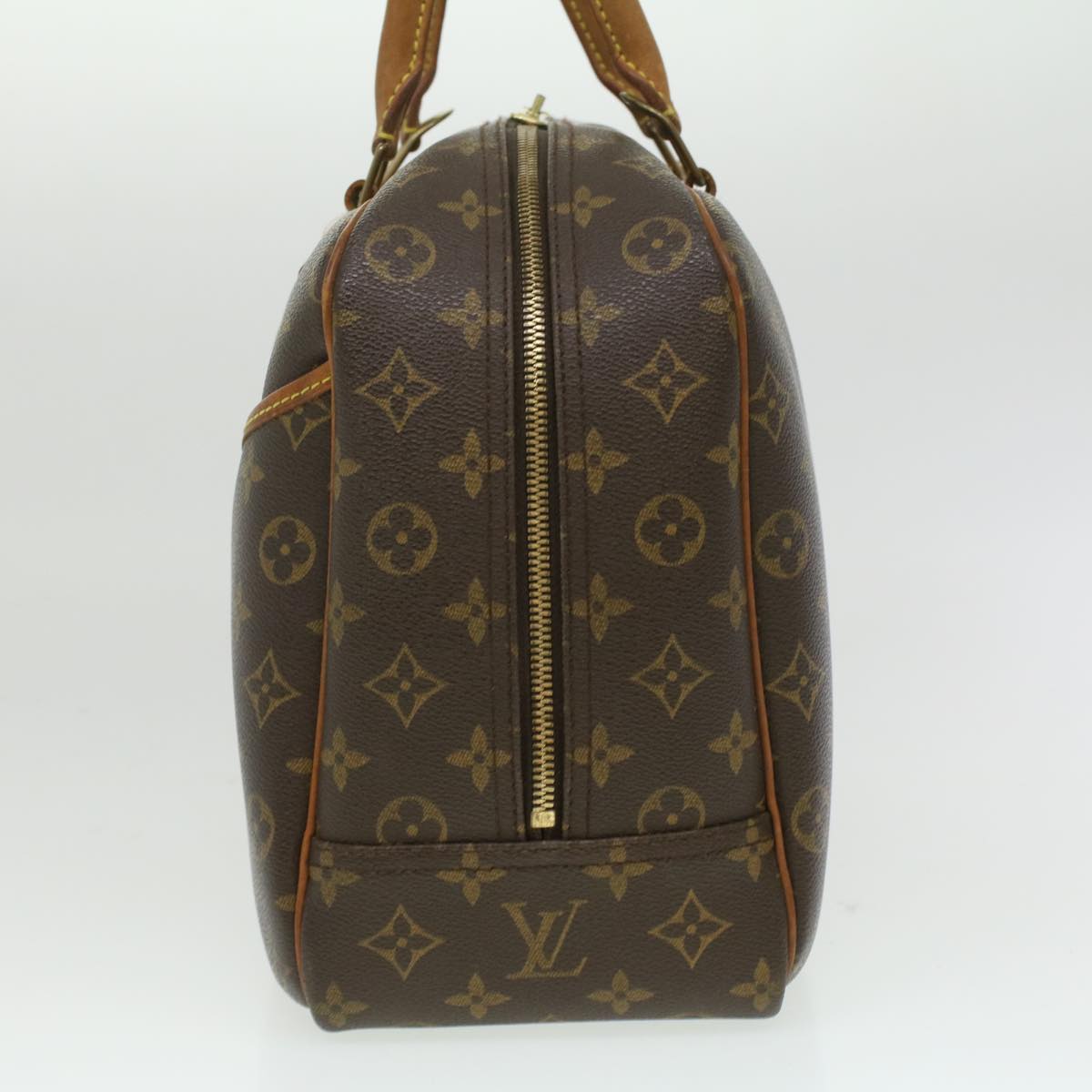 LOUIS VUITTON Monogram Deauville Hand Bag M47270 LV Auth 34261