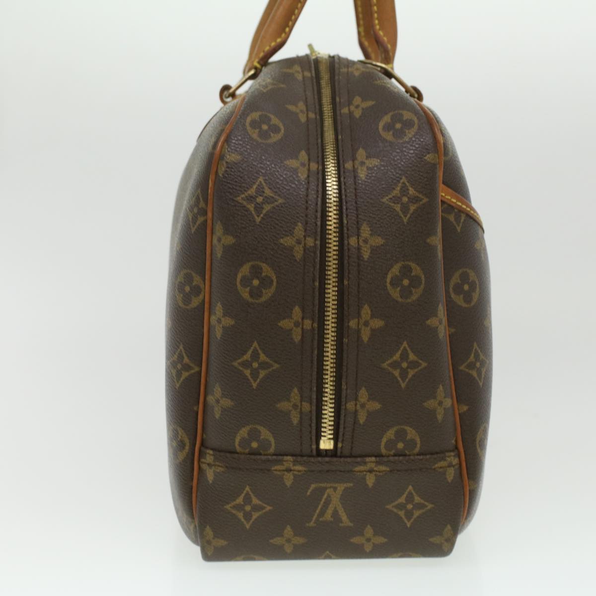 LOUIS VUITTON Monogram Deauville Hand Bag M47270 LV Auth 34261