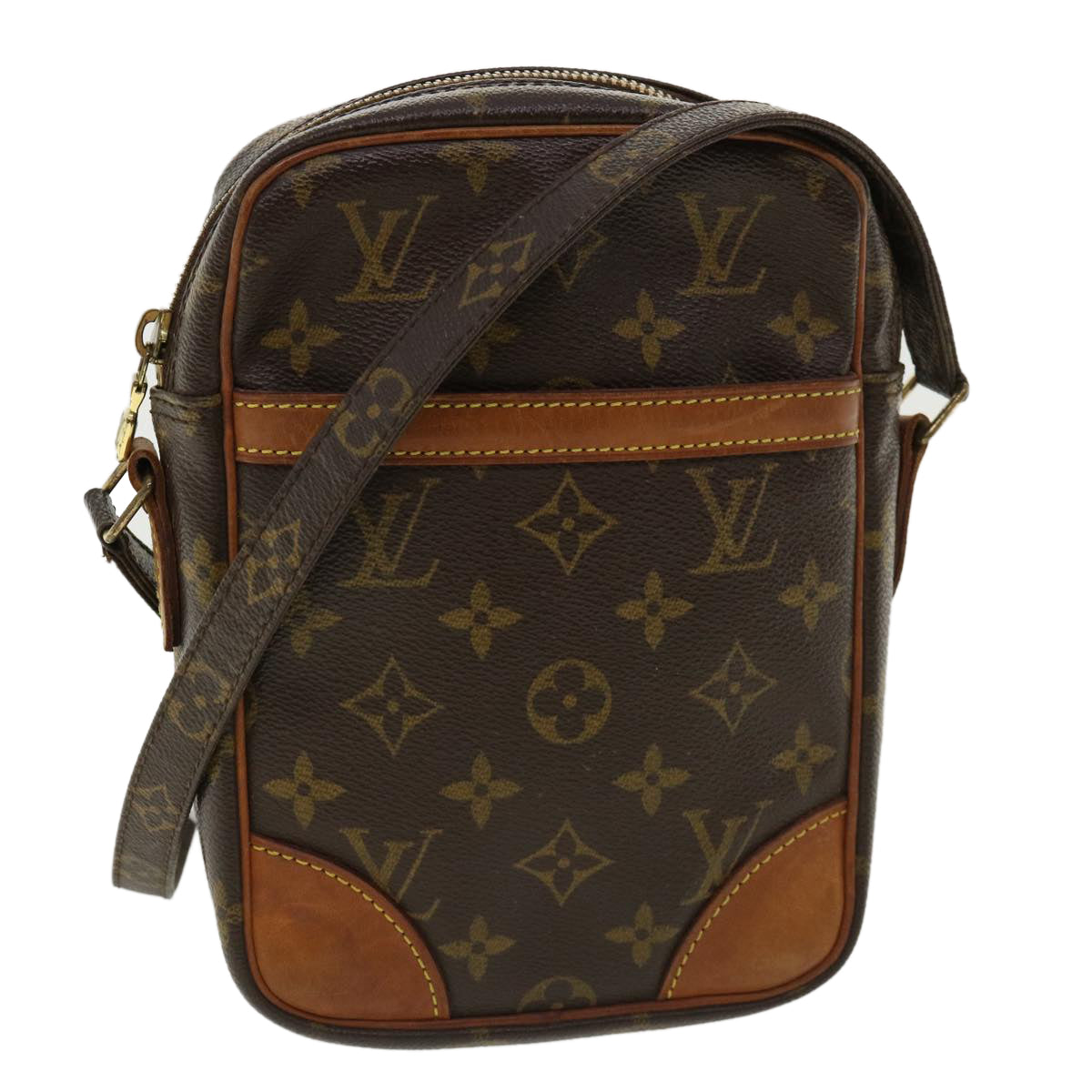 LOUIS VUITTON Monogram Danube Shoulder Bag M45266 LV Auth 34272