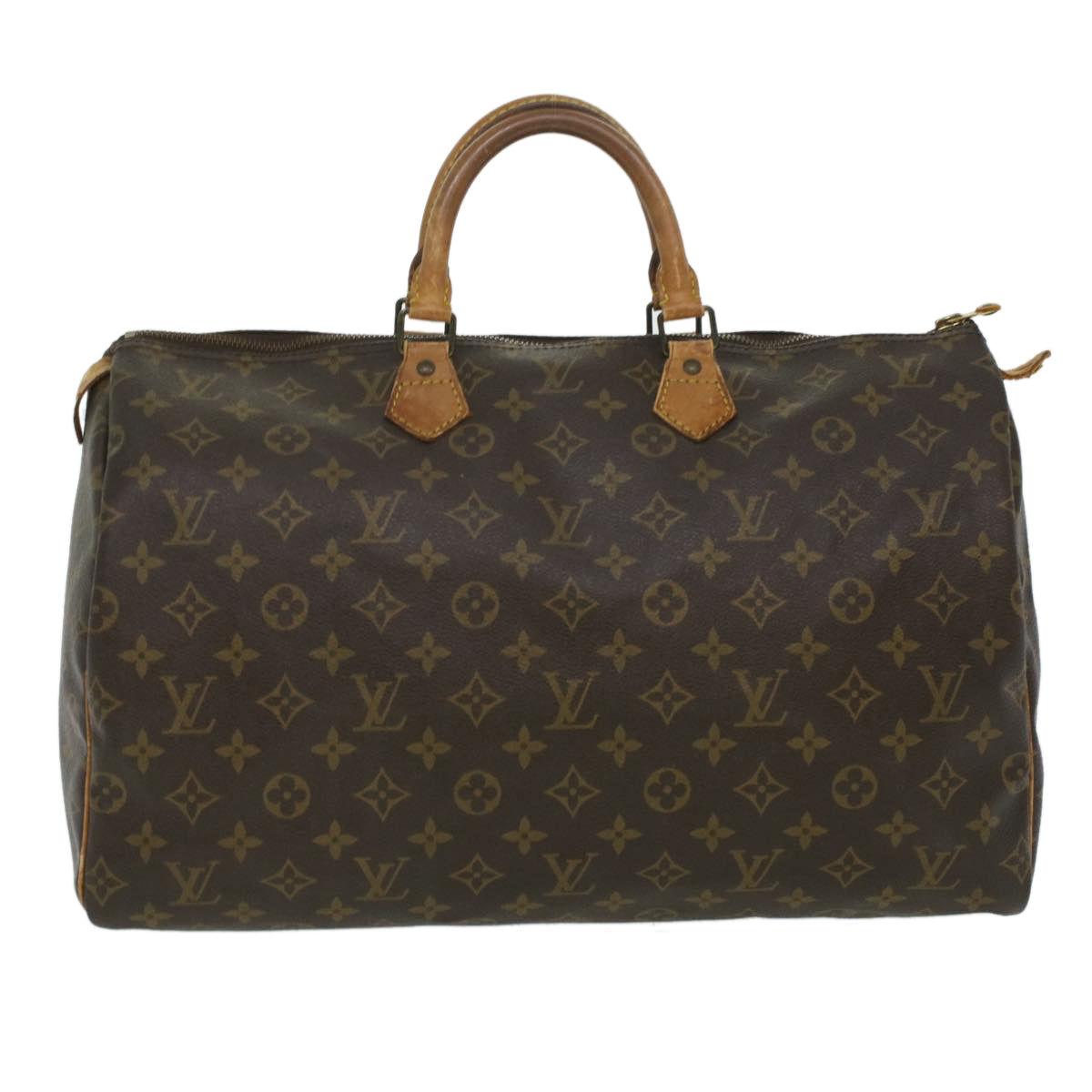 LOUIS VUITTON Monogram Speedy 40 Hand Bag M41522 LV Auth 34276