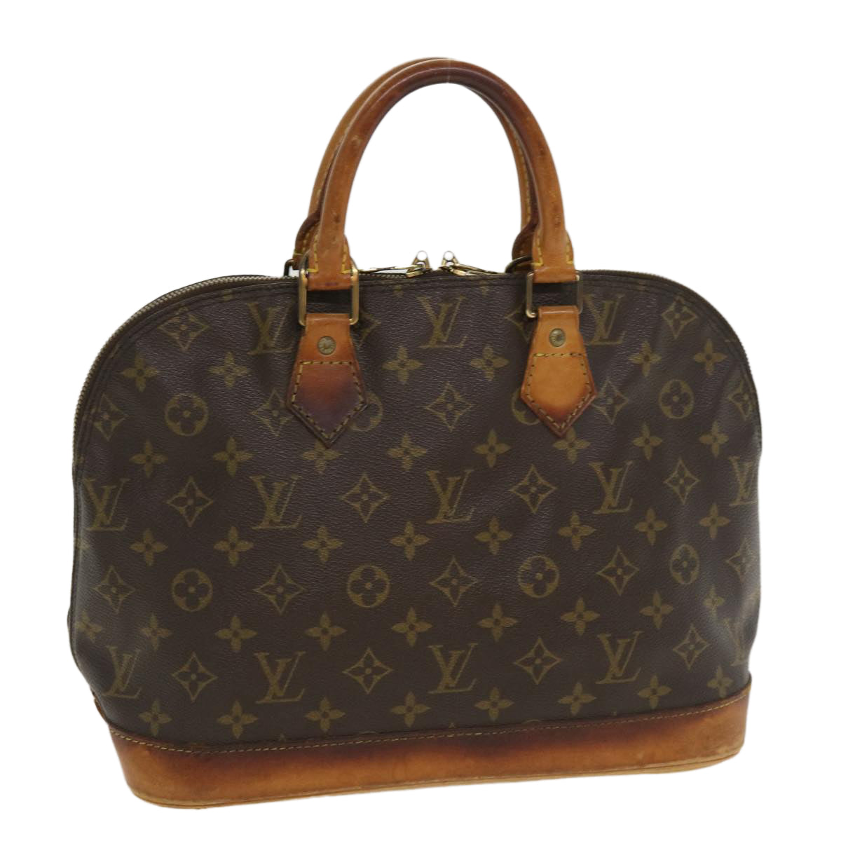 LOUIS VUITTON Monogram Alma Hand Bag M51130 LV Auth 34285