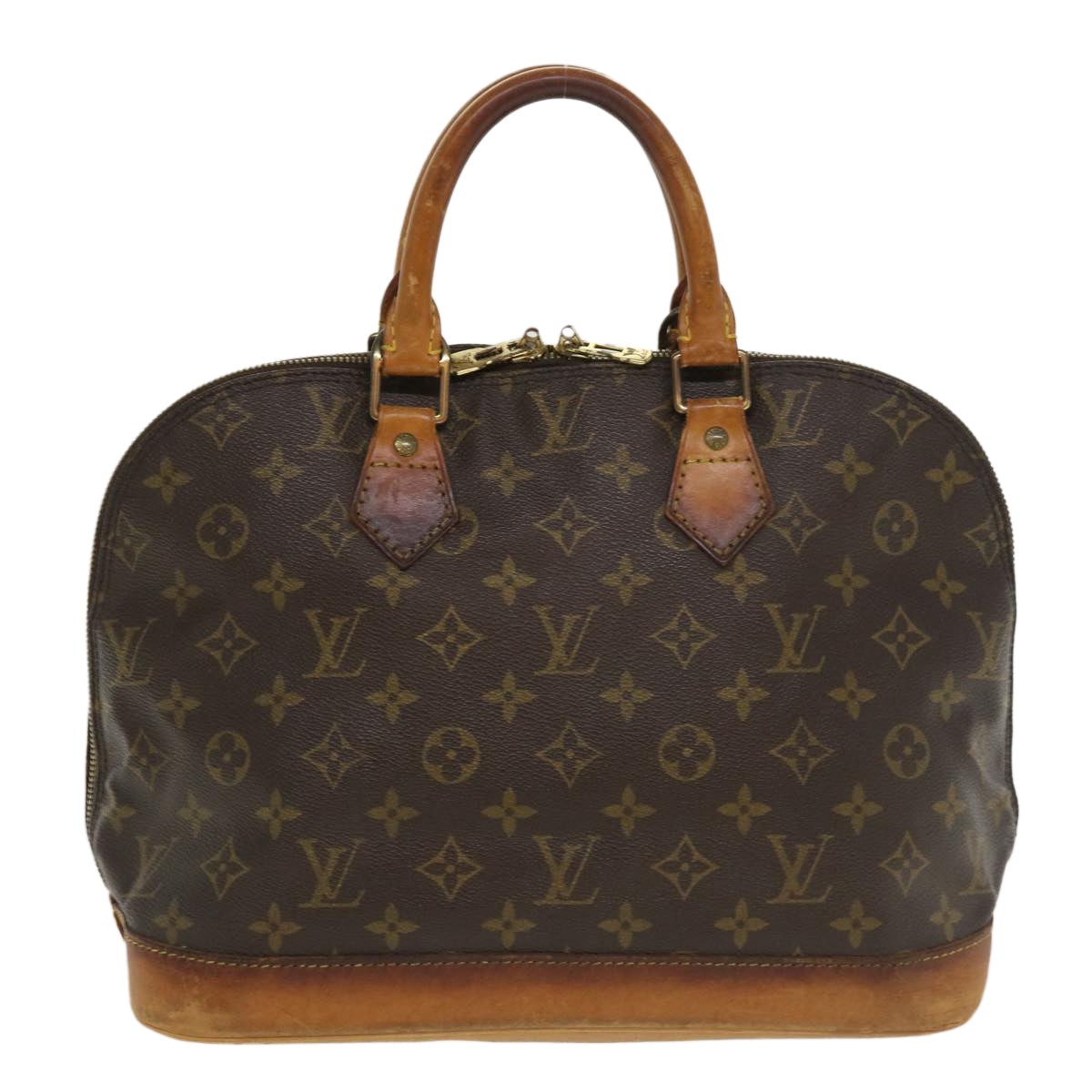 LOUIS VUITTON Monogram Alma Hand Bag M51130 LV Auth 34285