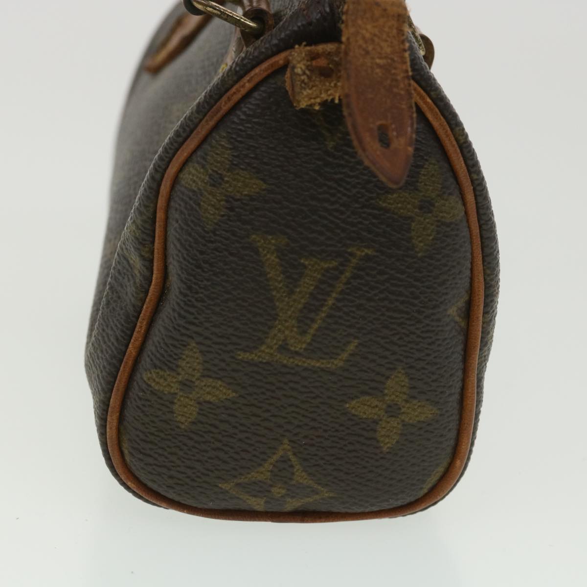 LOUIS VUITTON Monogram Mini Speedy Hand Bag M41534 LV Auth 34286