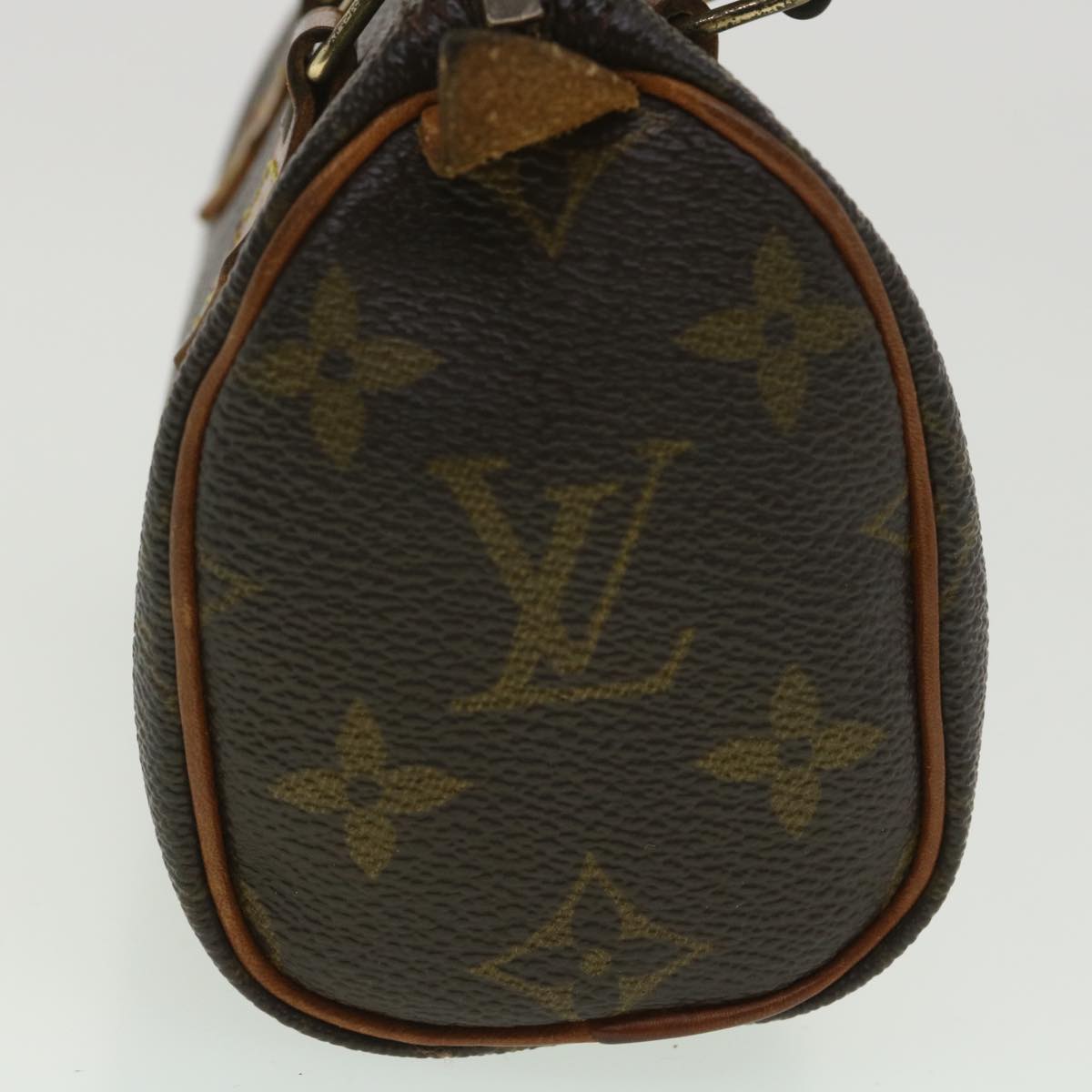 LOUIS VUITTON Monogram Mini Speedy Hand Bag M41534 LV Auth 34286