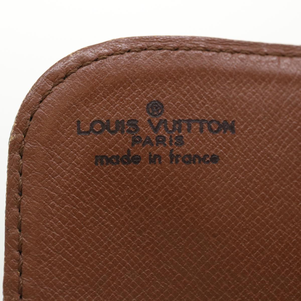 LOUIS VUITTON Monogram Cartouchiere MM Shoulder Bag M51253 LV Auth 34318