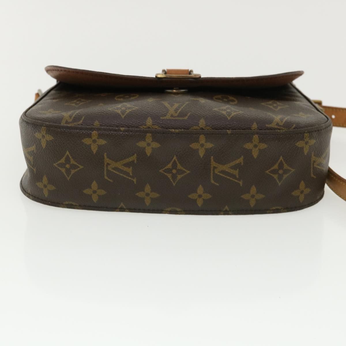 LOUIS VUITTON Monogram Saint Cloud GM Shoulder Bag M51242 LV Auth 34352