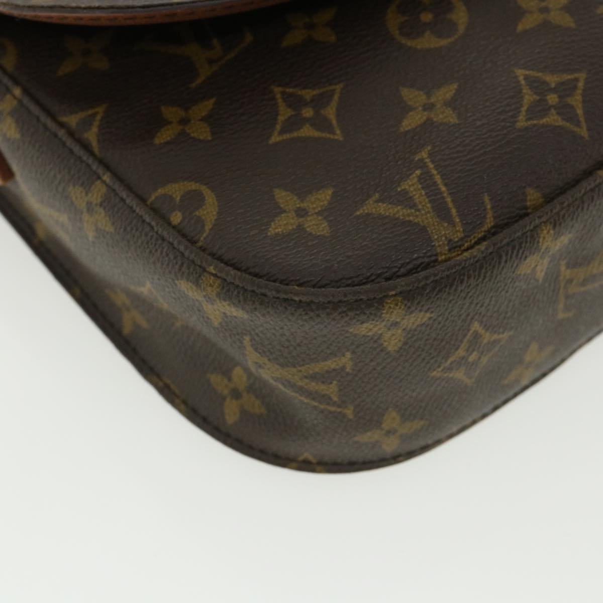 LOUIS VUITTON Monogram Saint Cloud GM Shoulder Bag M51242 LV Auth 34352