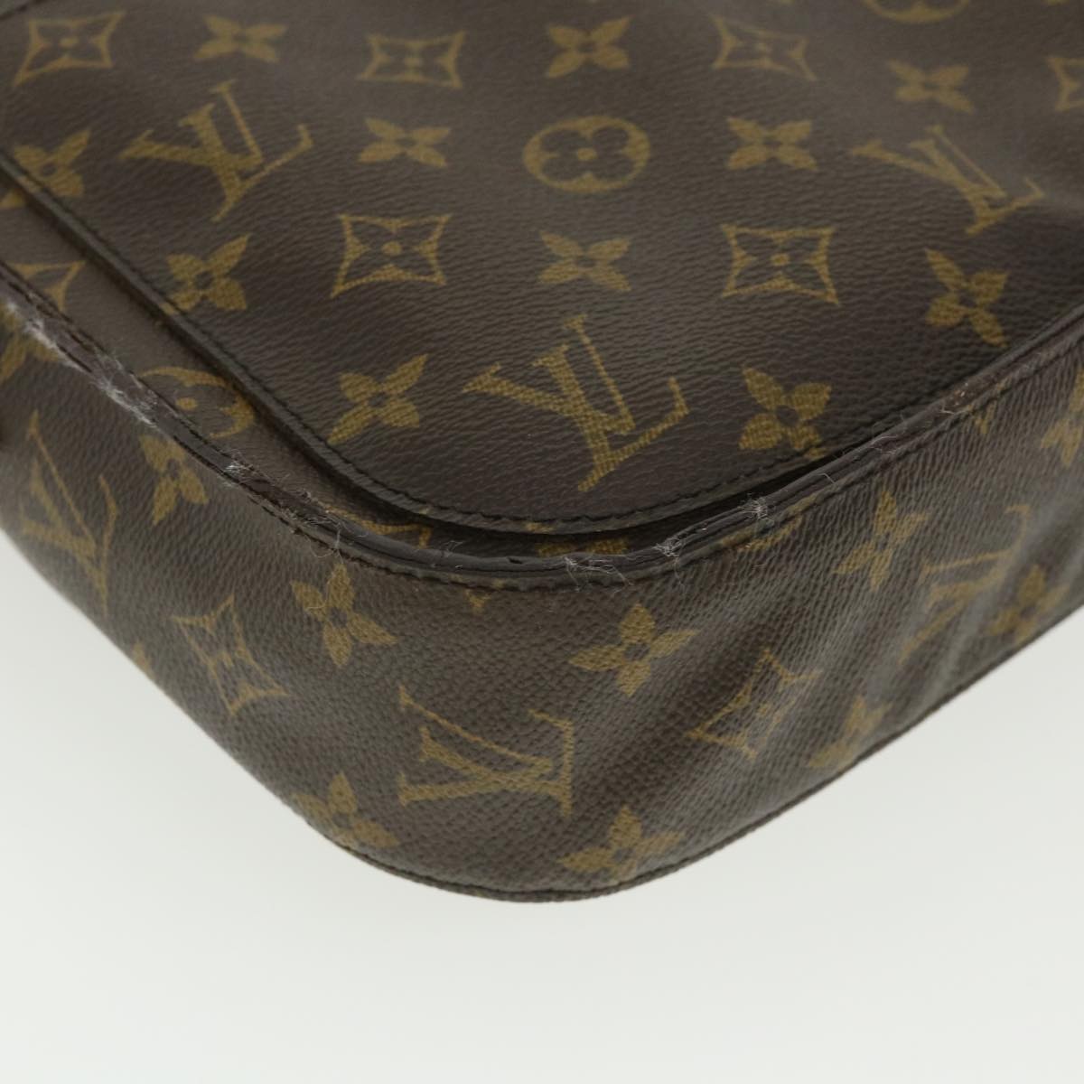 LOUIS VUITTON Monogram Saint Cloud GM Shoulder Bag M51242 LV Auth 34352