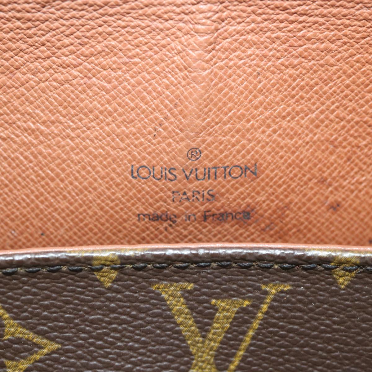 LOUIS VUITTON Monogram Saint Cloud GM Shoulder Bag M51242 LV Auth 34352