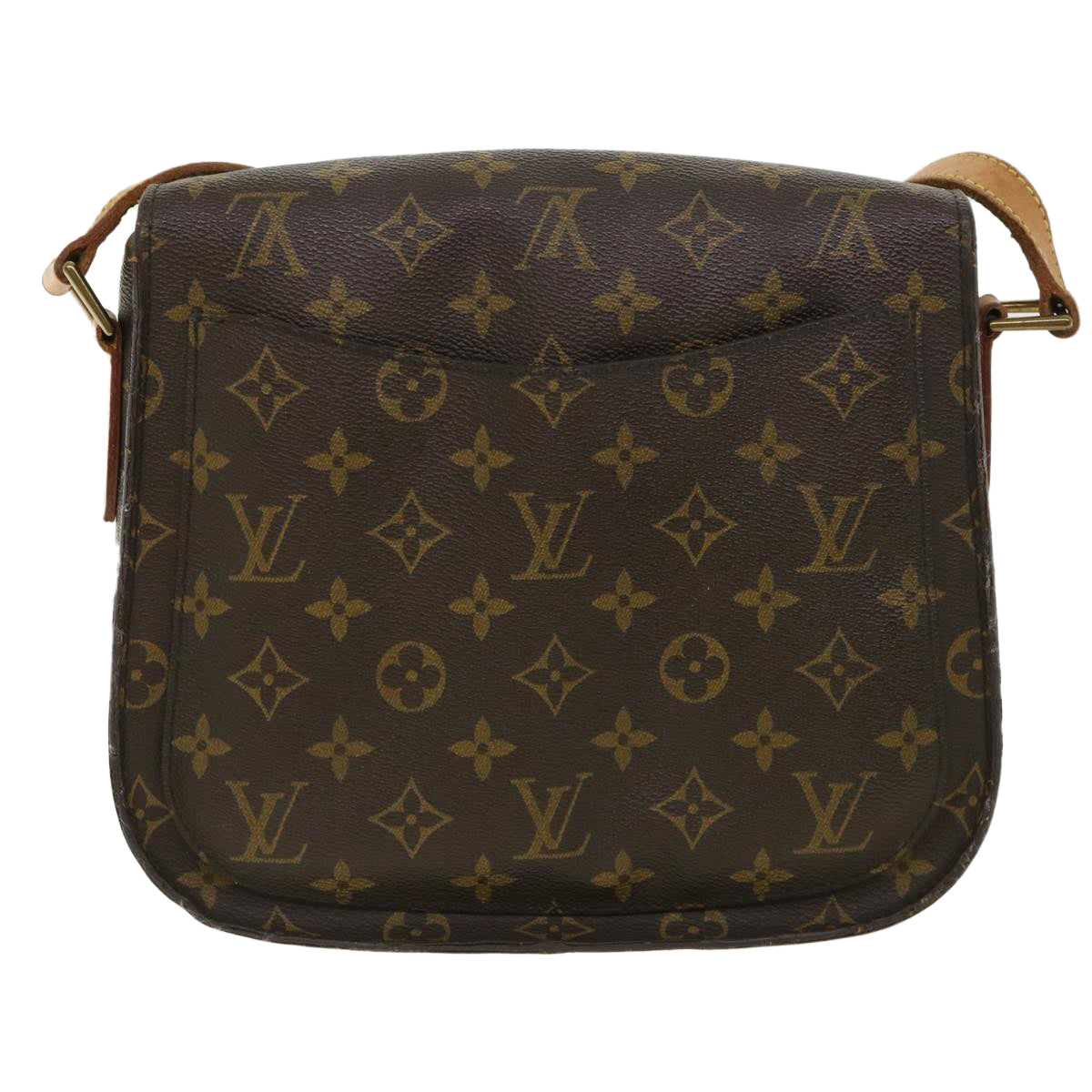 LOUIS VUITTON Monogram Saint Cloud GM Shoulder Bag M51242 LV Auth 34352