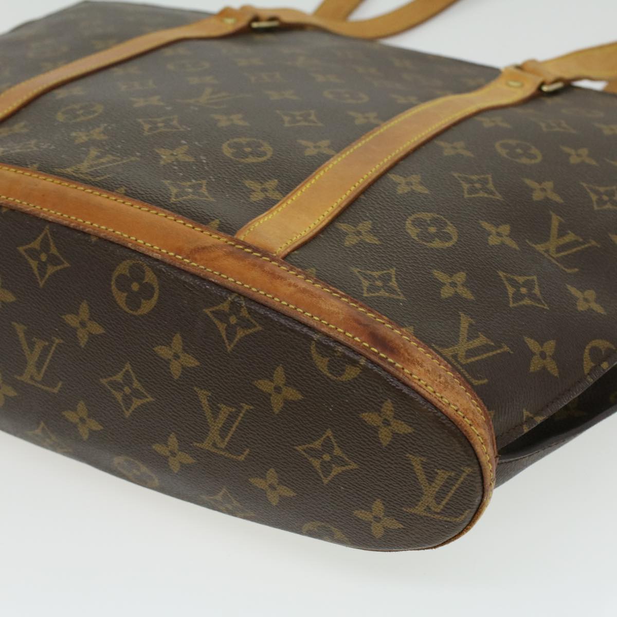 LOUIS VUITTON Monogram Babylone Tote Bag M51102 LV Auth 34379