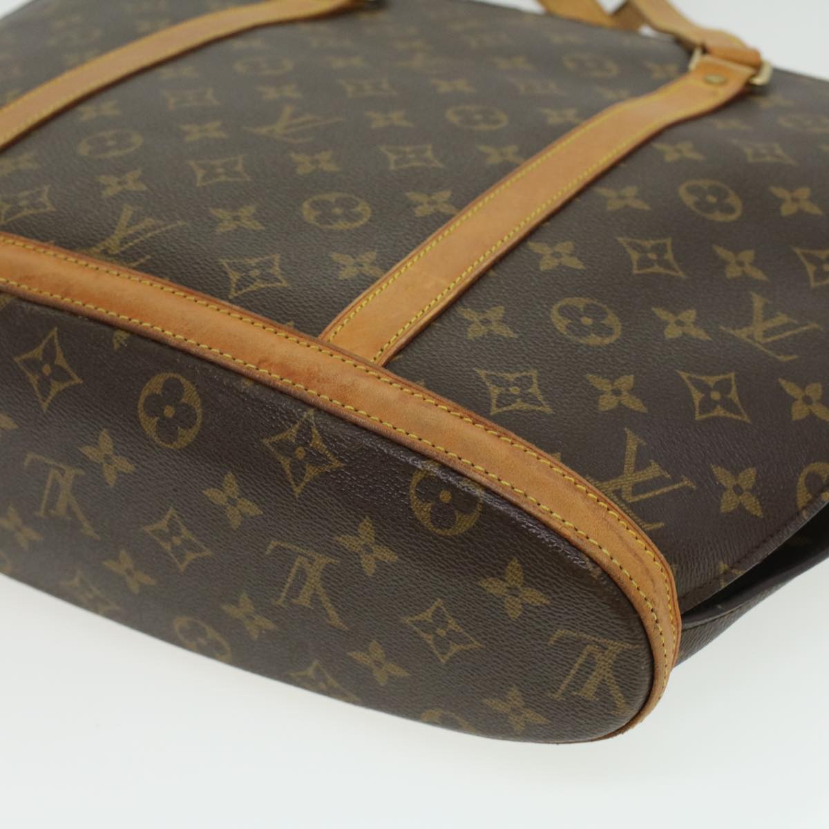 LOUIS VUITTON Monogram Babylone Tote Bag M51102 LV Auth 34379