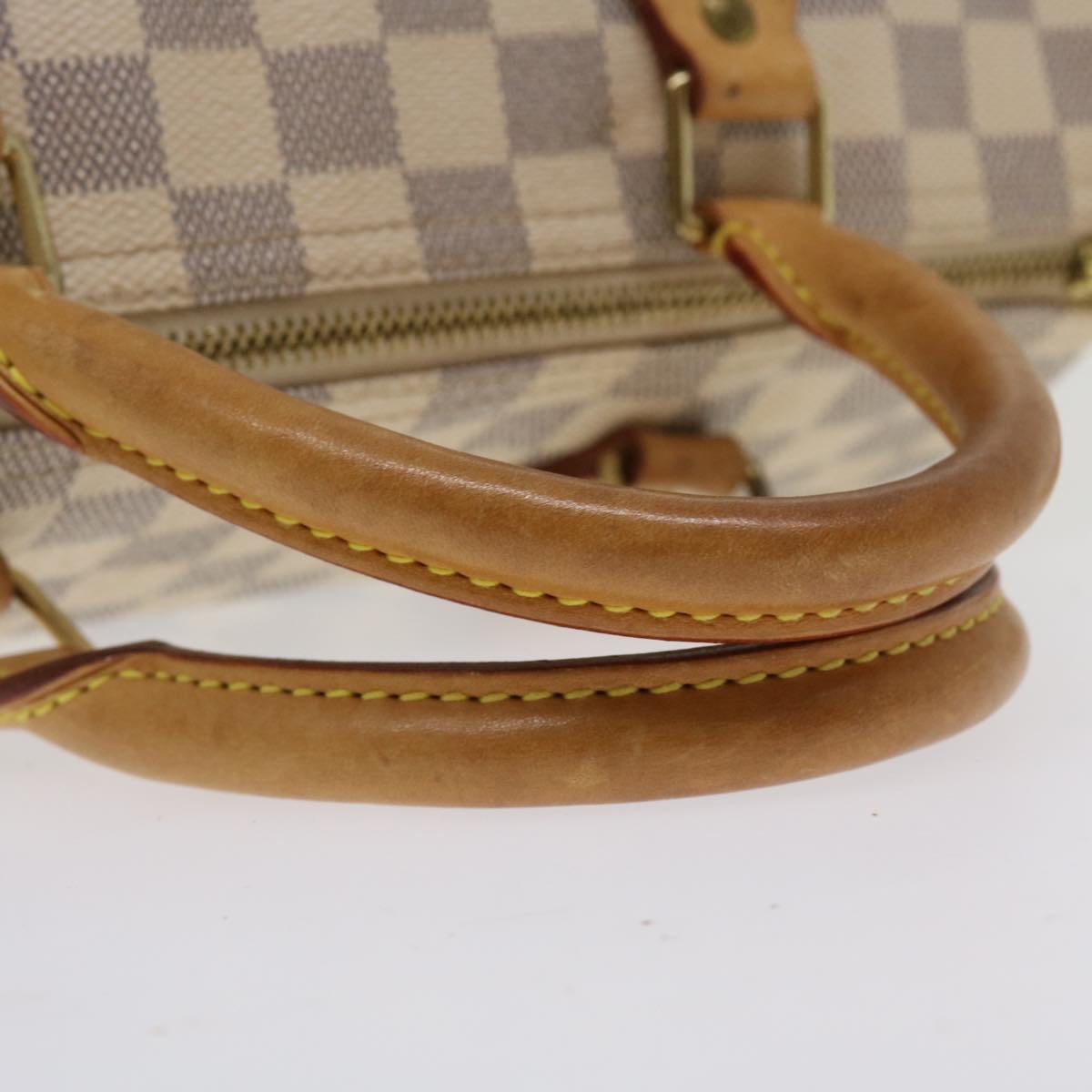 LOUIS VUITTON Damier Azur Speedy 30 Hand Bag N41533 LV Auth 34380