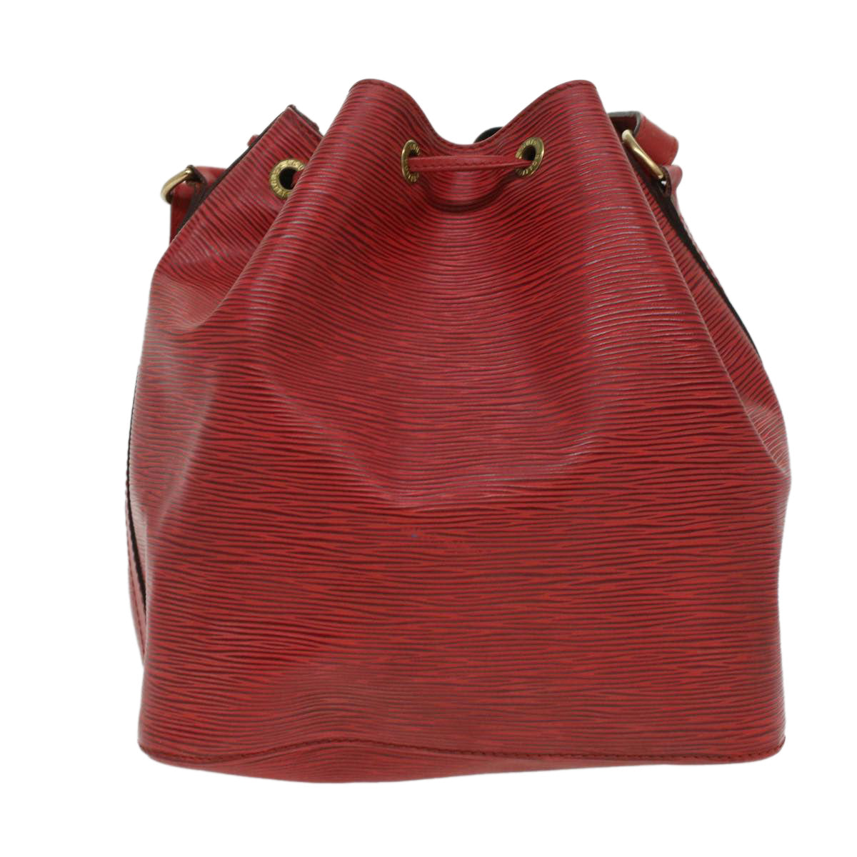 LOUIS VUITTON Epi Petit Noe Shoulder Bag Red M44107 LV Auth 34381 - 0