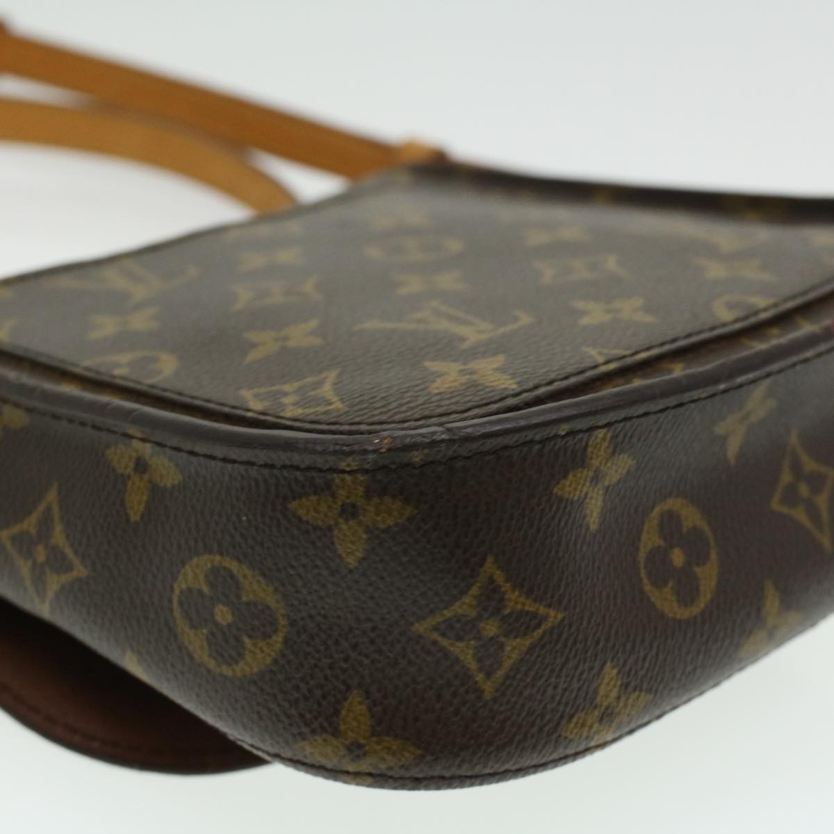 LOUIS VUITTON Monogram Saint Cloud MM Shoulder Bag M51243 LV Auth 34410