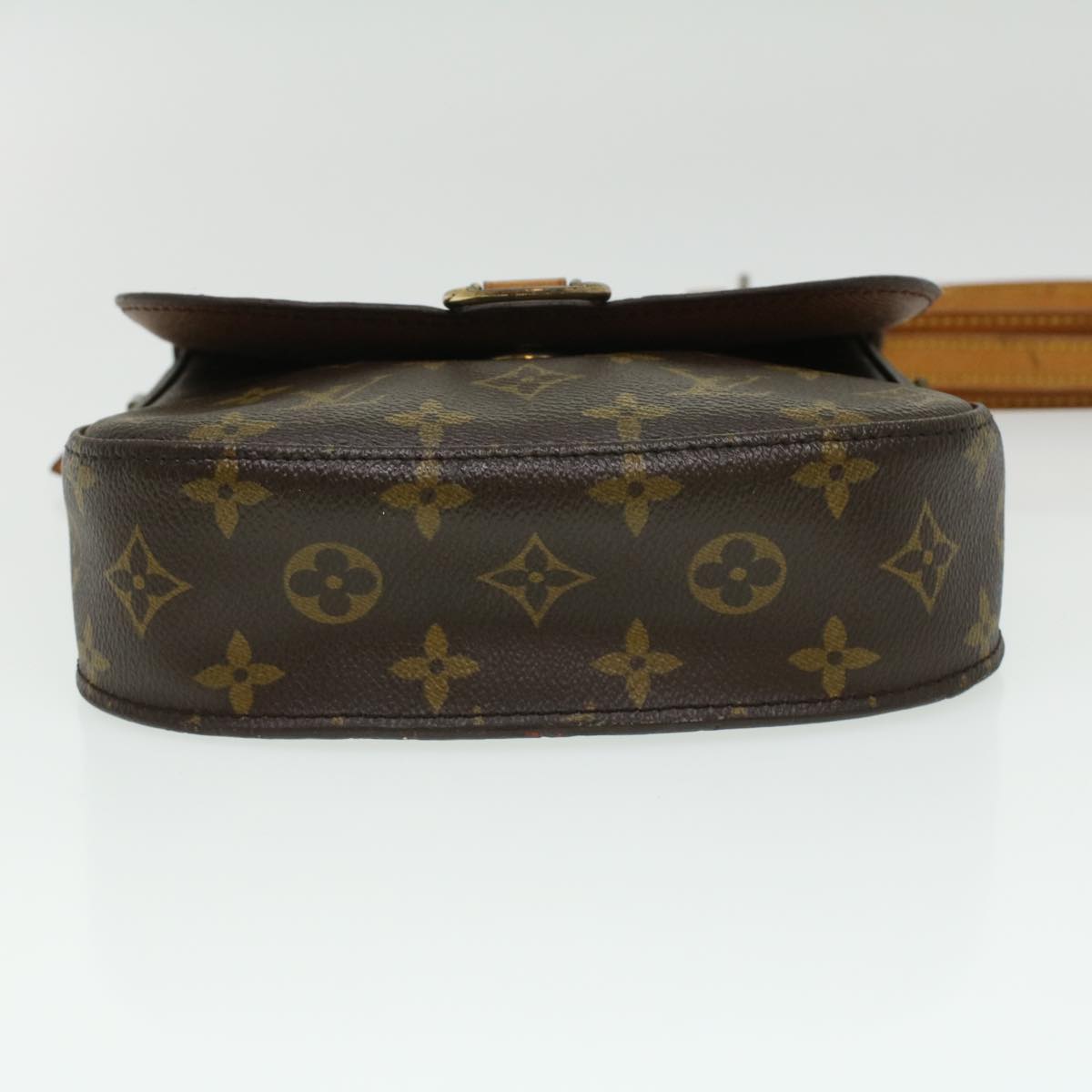 LOUIS VUITTON Monogram Saint Cloud MM Shoulder Bag M51243 LV Auth 34410