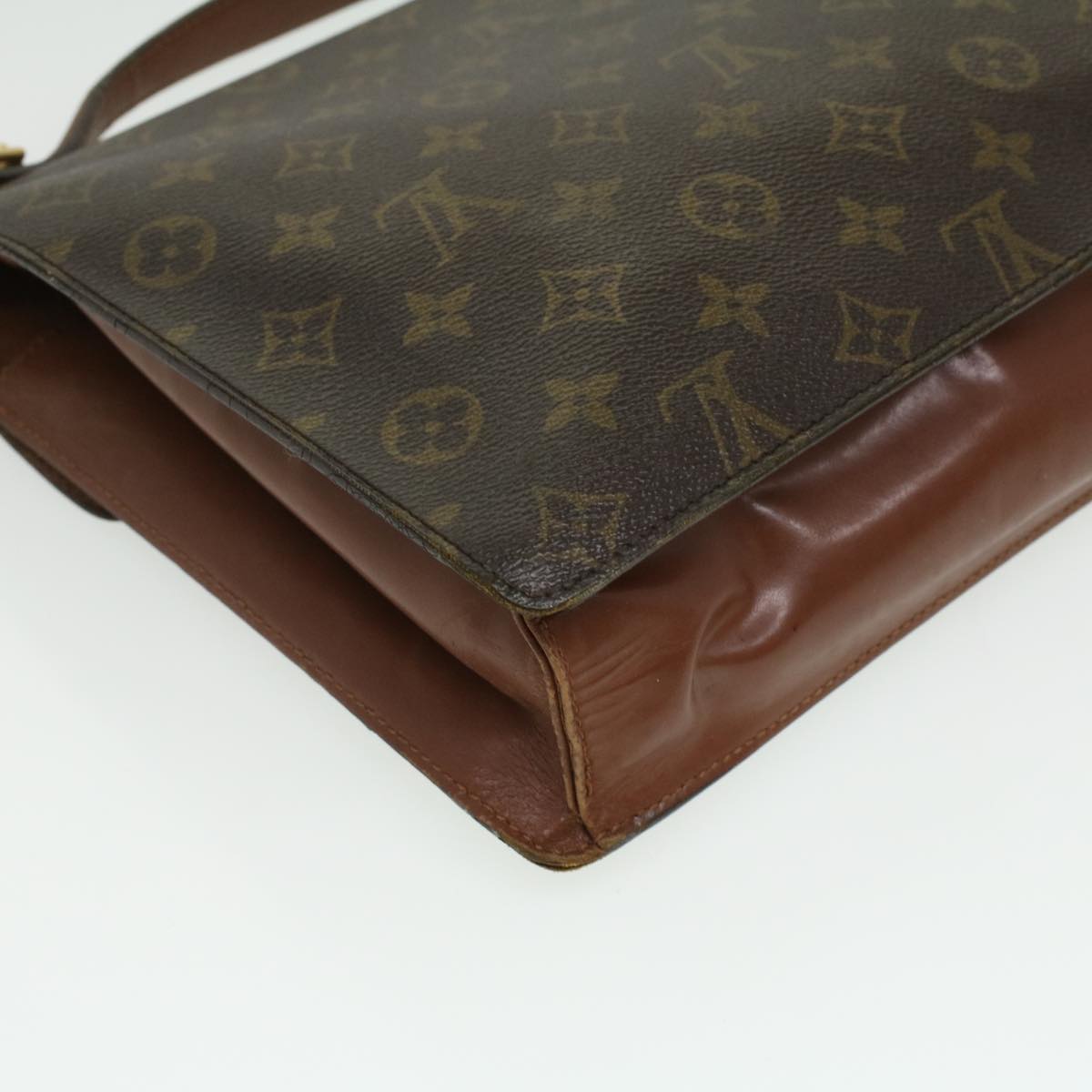 LOUIS VUITTON Monogram Monceau Hand Bag M51185 LV Auth 34417