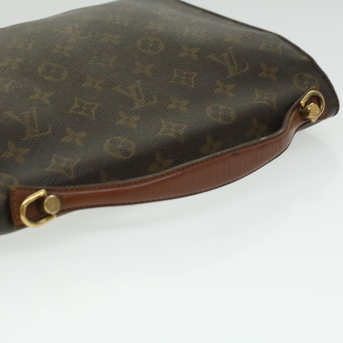 LOUIS VUITTON Monogram Monceau Hand Bag M51185 LV Auth 34417