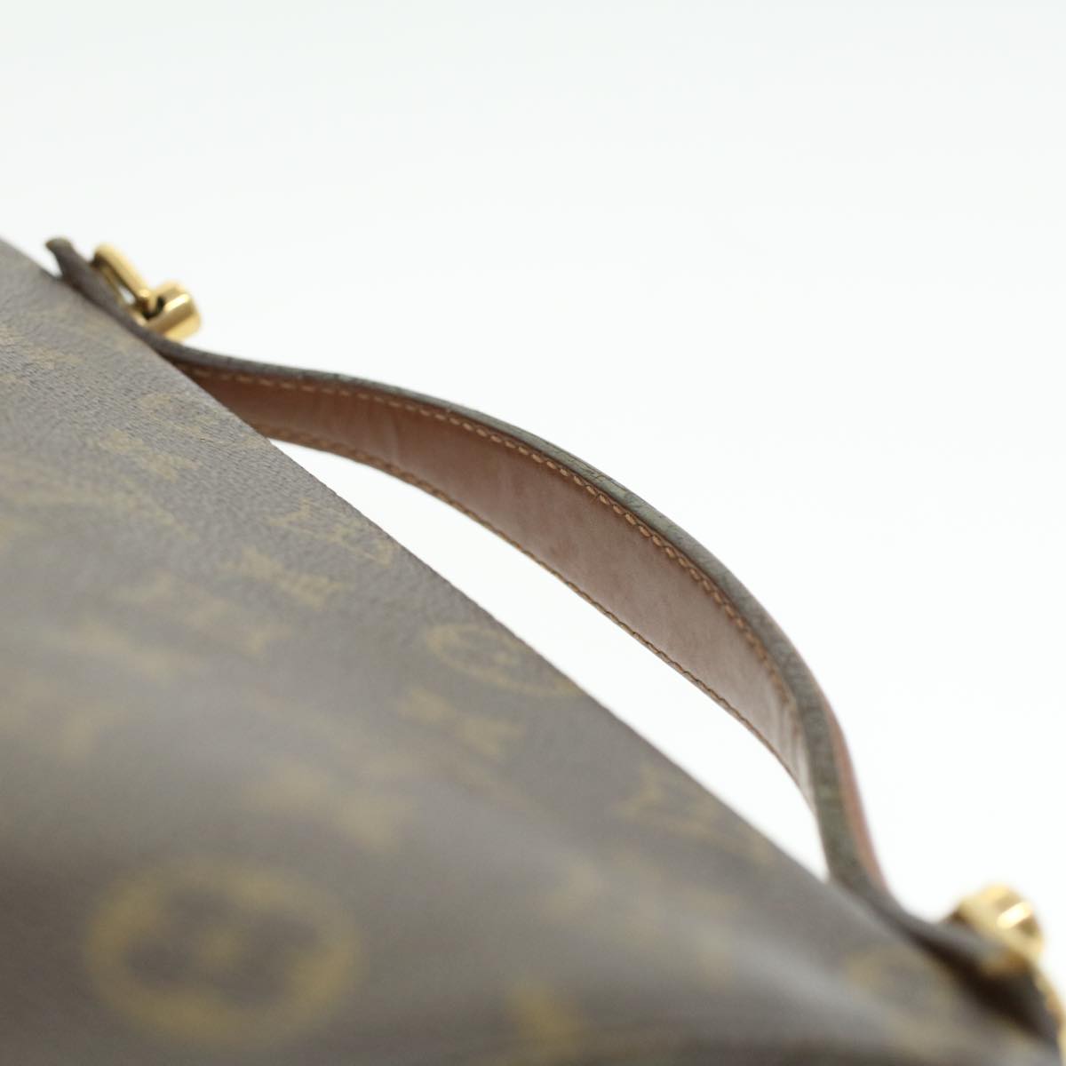 LOUIS VUITTON Monogram Monceau Hand Bag M51185 LV Auth 34417