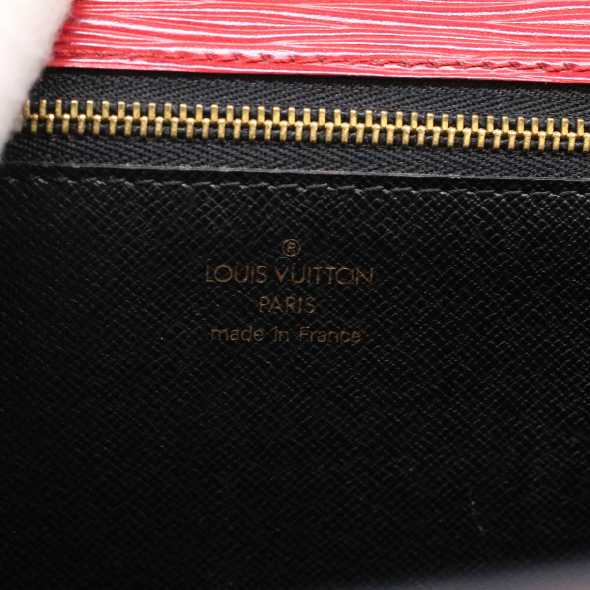LOUIS VUITTON Epi Monceau Hand Bag 2way Red M52127 LV Auth 34427