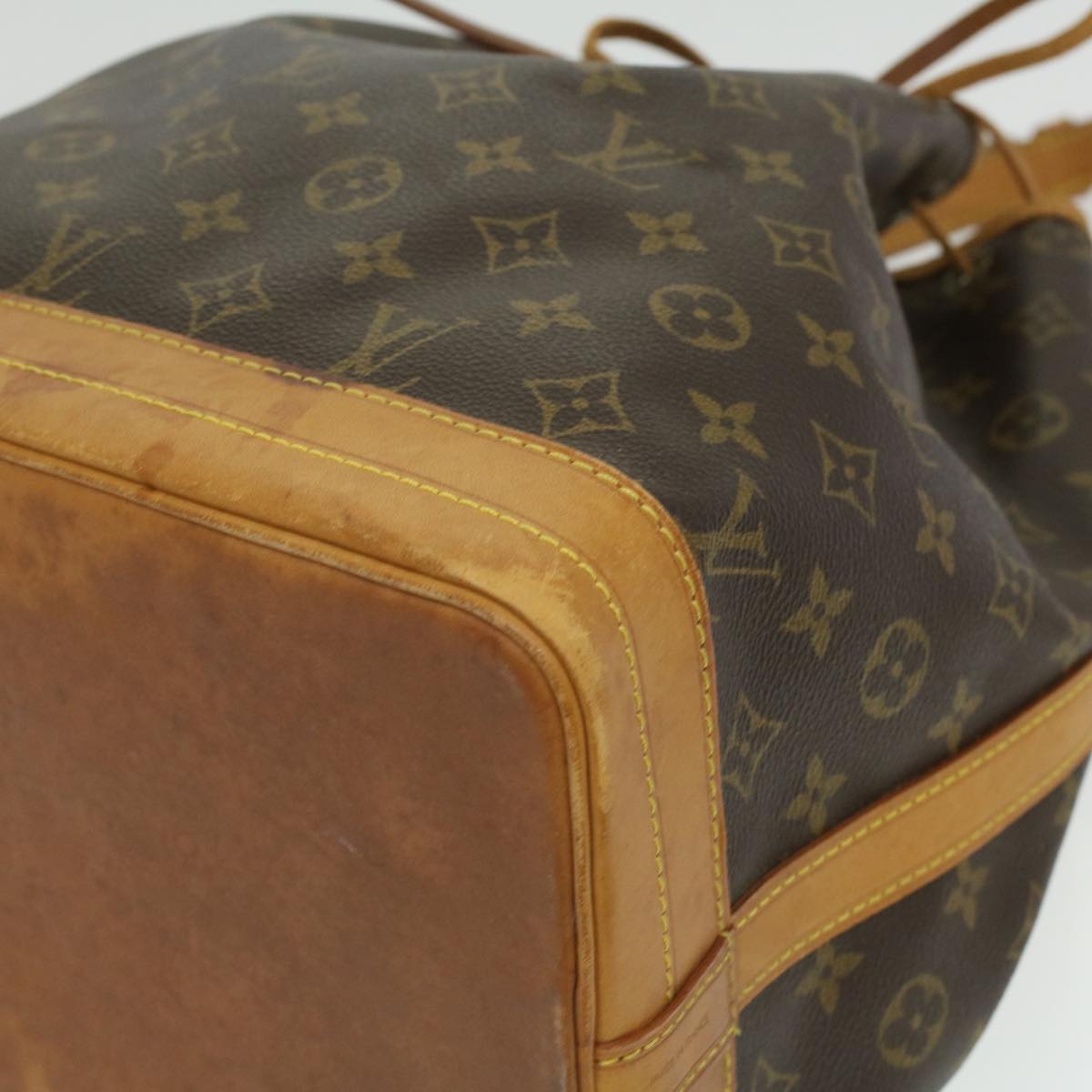 LOUIS VUITTON Monogram Noe Shoulder Bag M42224 LV Auth 34550