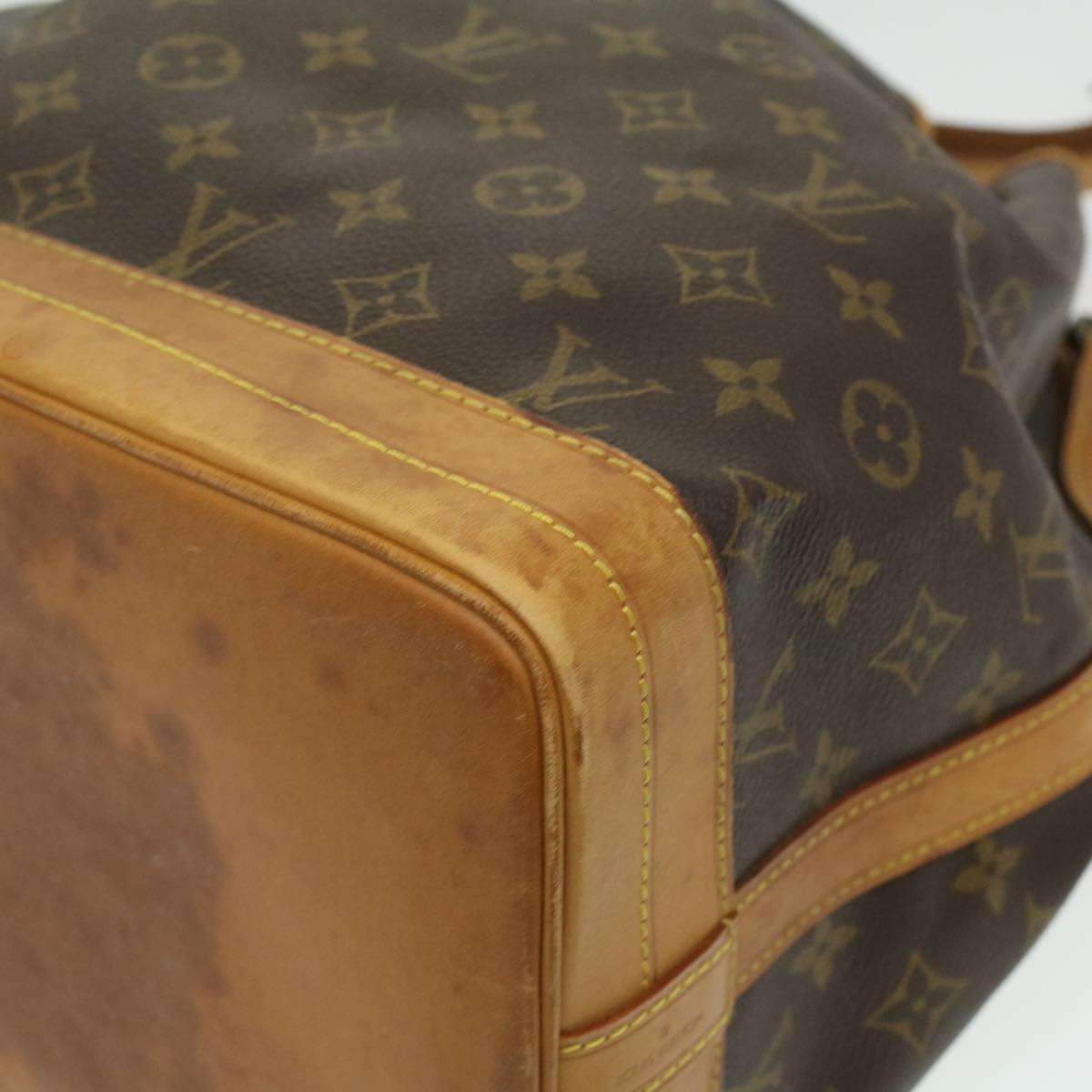 LOUIS VUITTON Monogram Noe Shoulder Bag M42224 LV Auth 34550