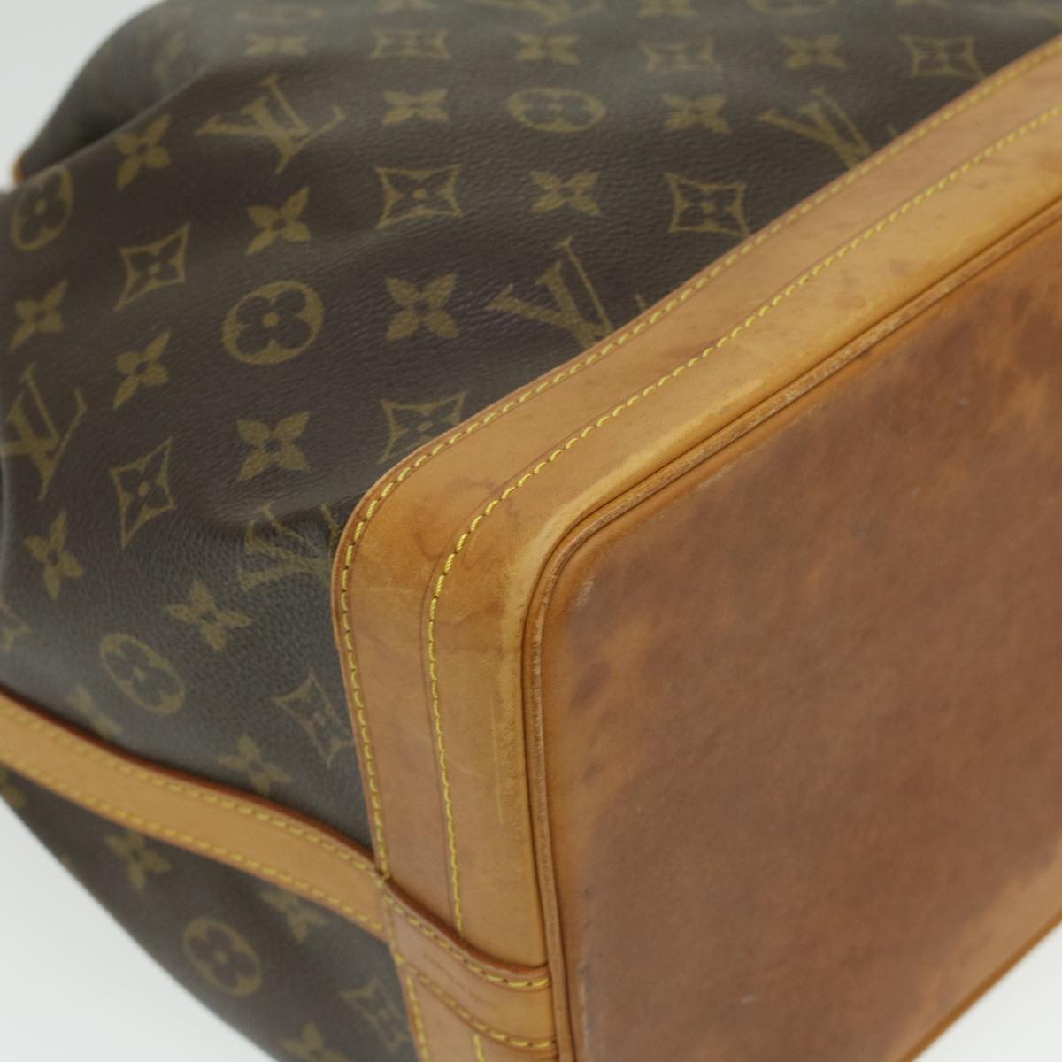 LOUIS VUITTON Monogram Noe Shoulder Bag M42224 LV Auth 34550