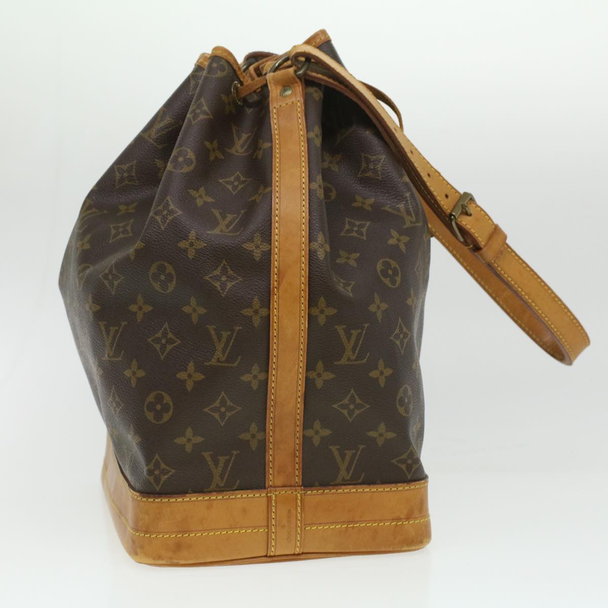 LOUIS VUITTON Monogram Noe Shoulder Bag M42224 LV Auth 34550