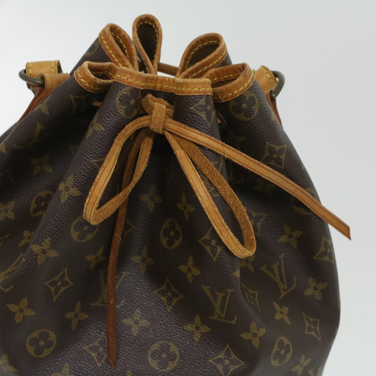 LOUIS VUITTON Monogram Noe Shoulder Bag M42224 LV Auth 34550