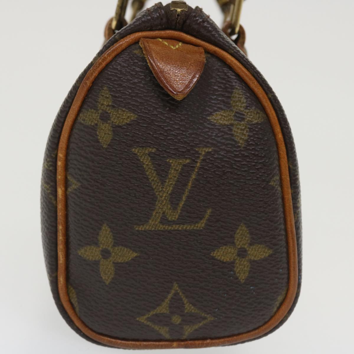 LOUIS VUITTON Monogram Mini Speedy Hand Bag 2way M41534 LV Auth 34551