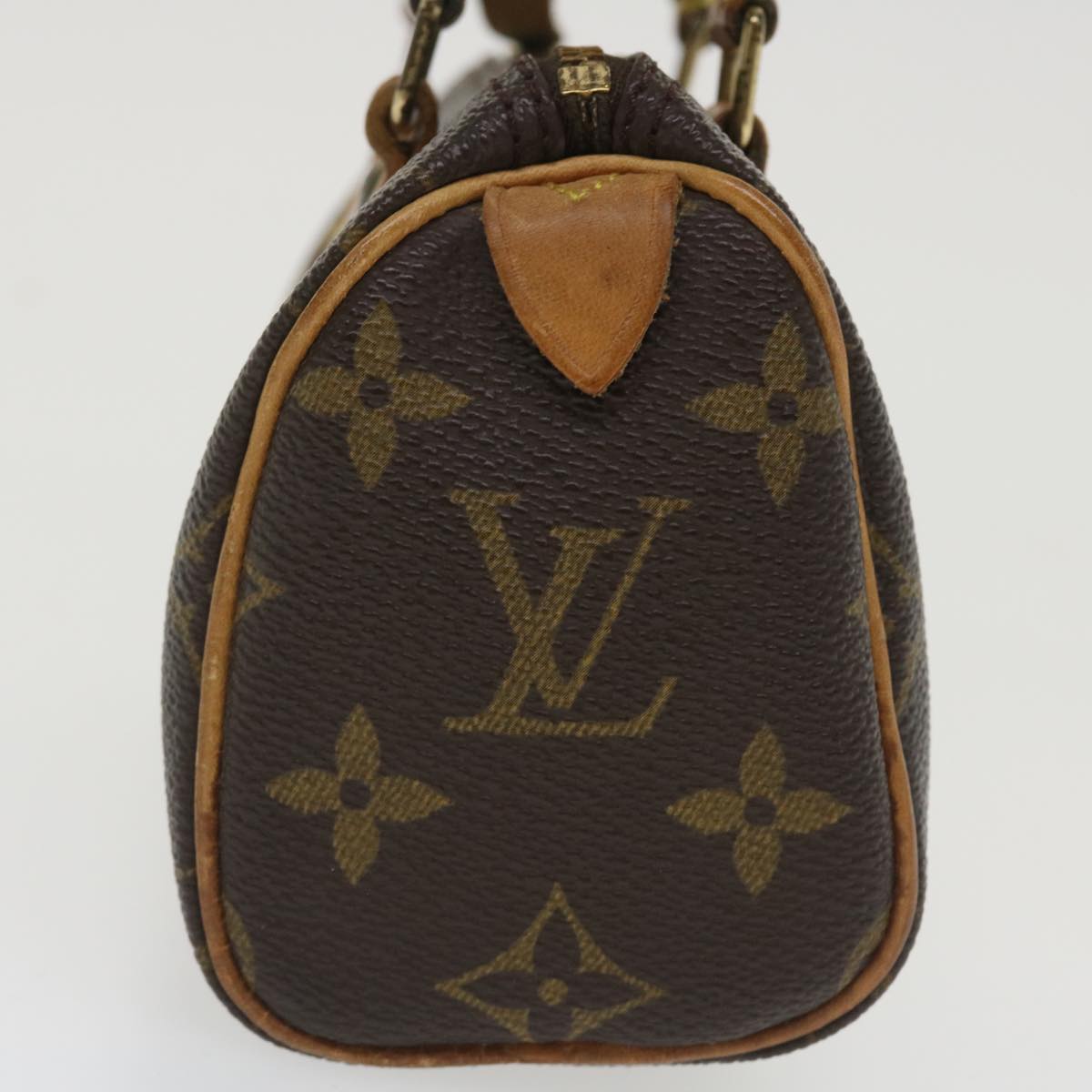 LOUIS VUITTON Monogram Mini Speedy Hand Bag M41534 LV Auth 34552