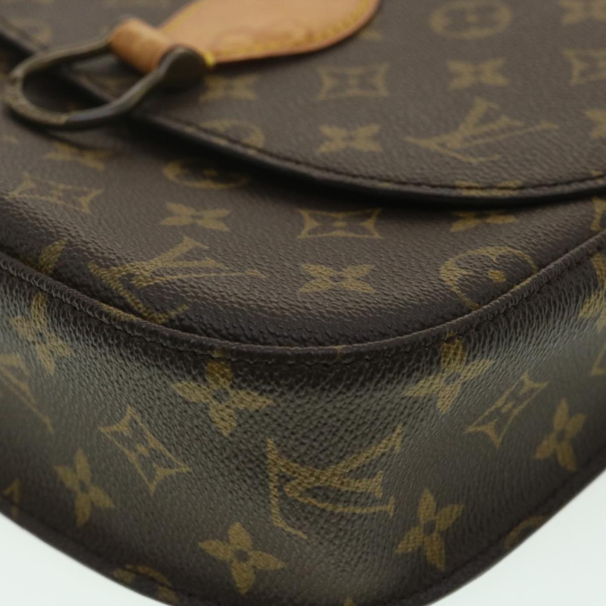 LOUIS VUITTON Monogram Saint Cloud GM Shoulder Bag M51242 LV Auth 34586