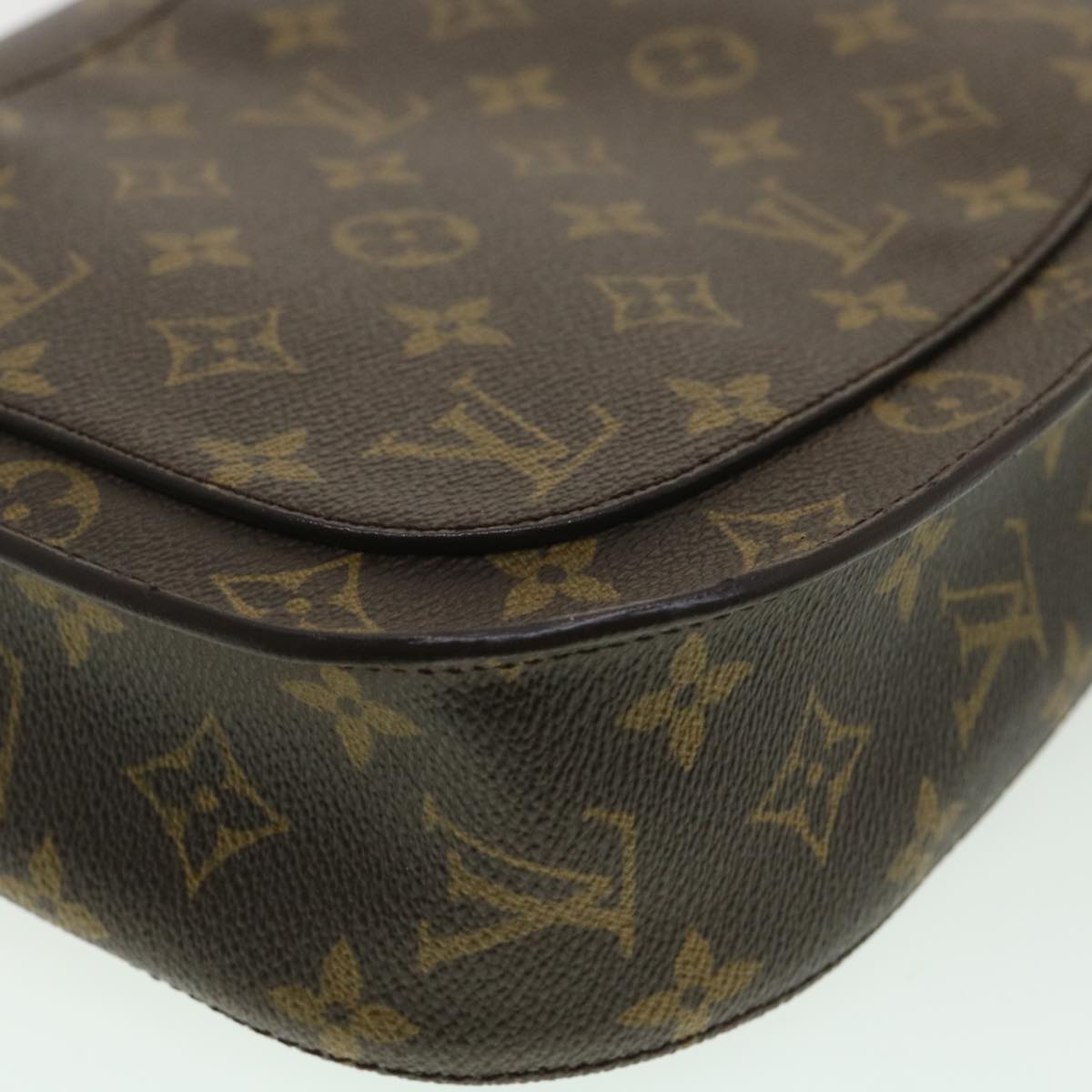 LOUIS VUITTON Monogram Saint Cloud GM Shoulder Bag M51242 LV Auth 34586