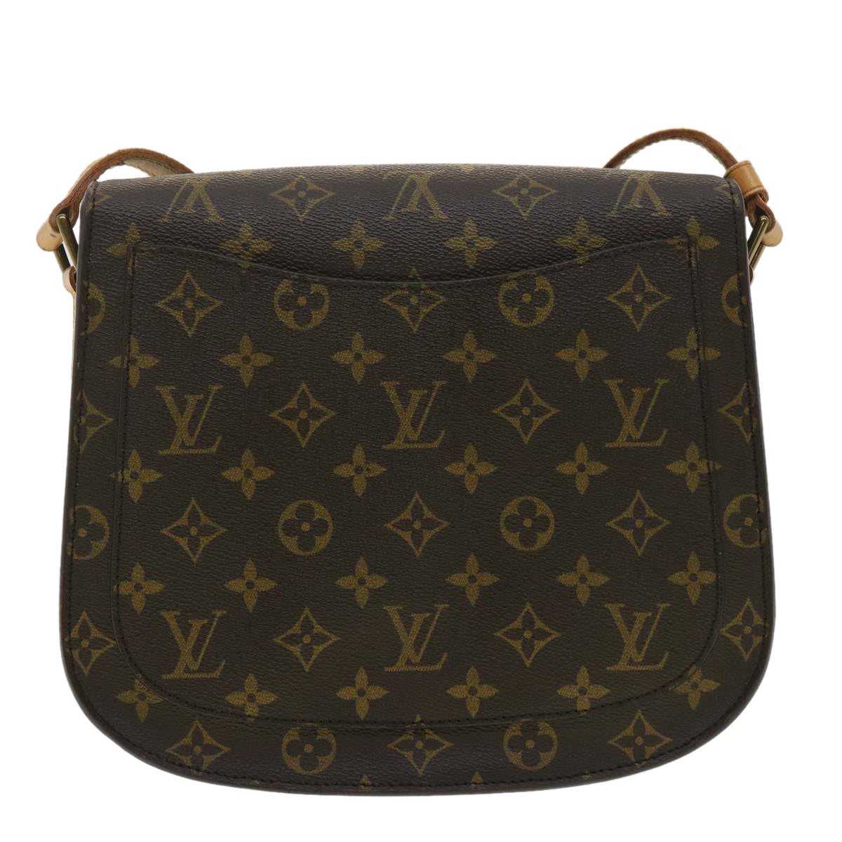 LOUIS VUITTON Monogram Saint Cloud GM Shoulder Bag M51242 LV Auth 34586