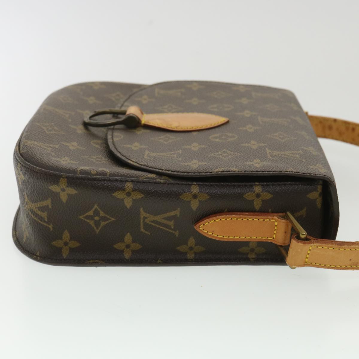 LOUIS VUITTON Monogram Saint Cloud GM Shoulder Bag M51242 LV Auth 34586