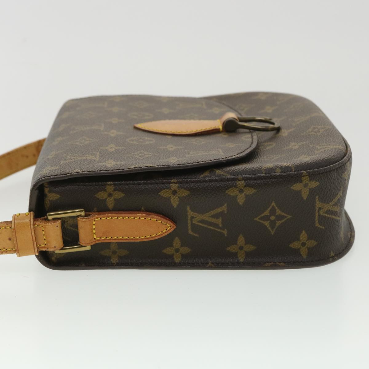 LOUIS VUITTON Monogram Saint Cloud GM Shoulder Bag M51242 LV Auth 34586