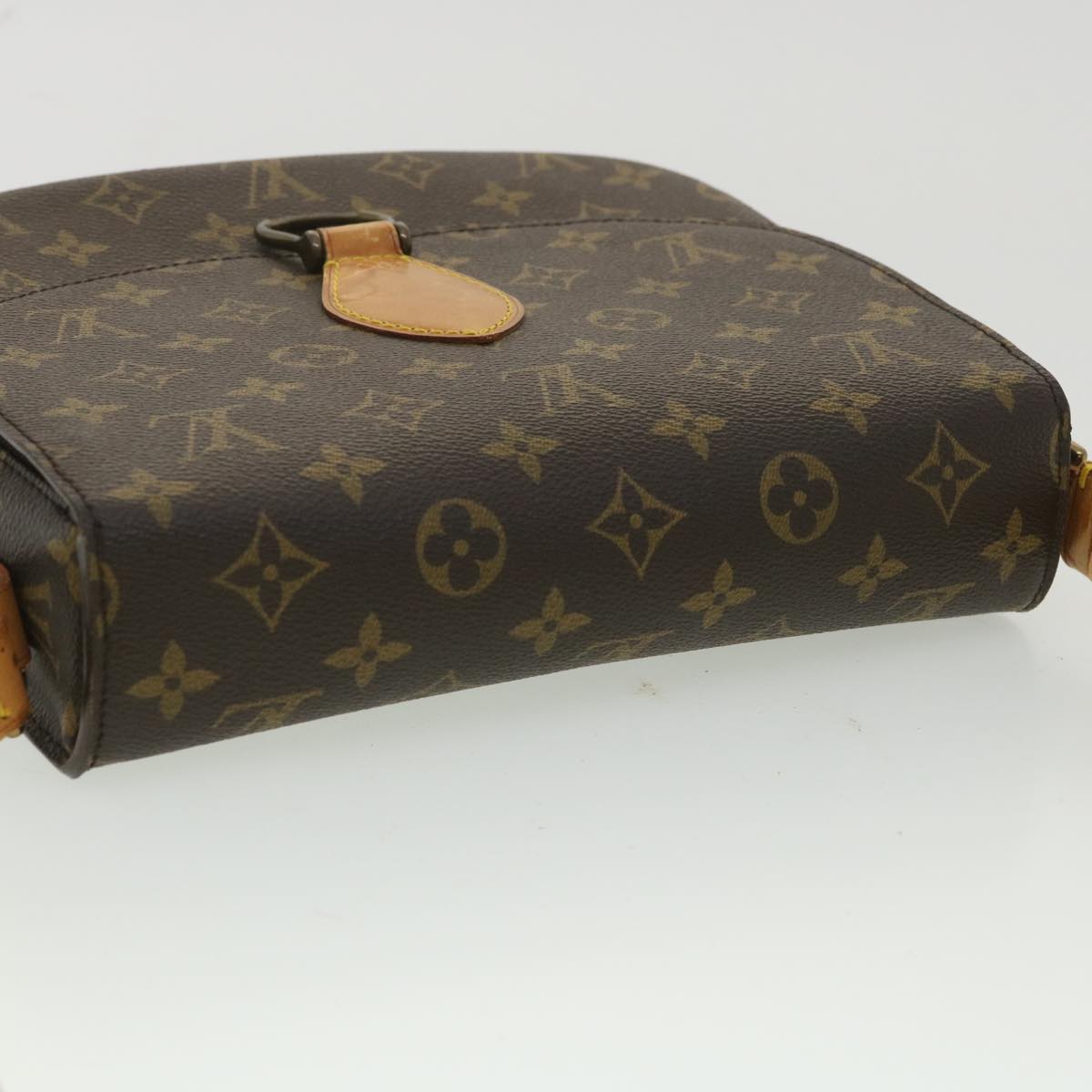 LOUIS VUITTON Monogram Saint Cloud GM Shoulder Bag M51242 LV Auth 34586