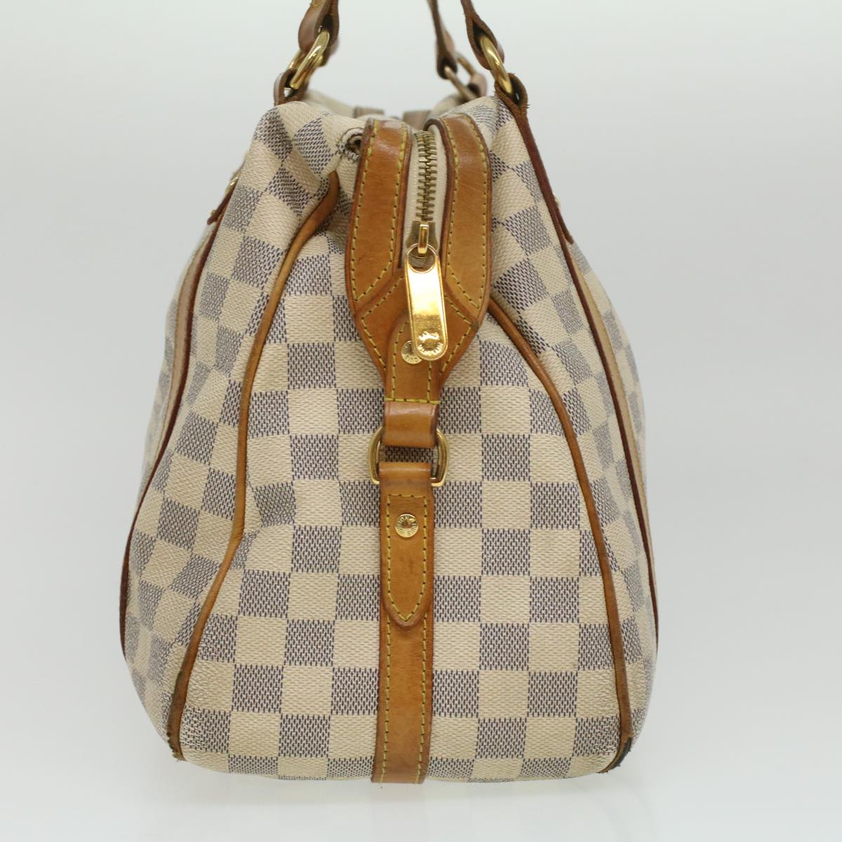 LOUIS VUITTON Damier Azur Stresa GM Tote Bag N42221 LV Auth 34610