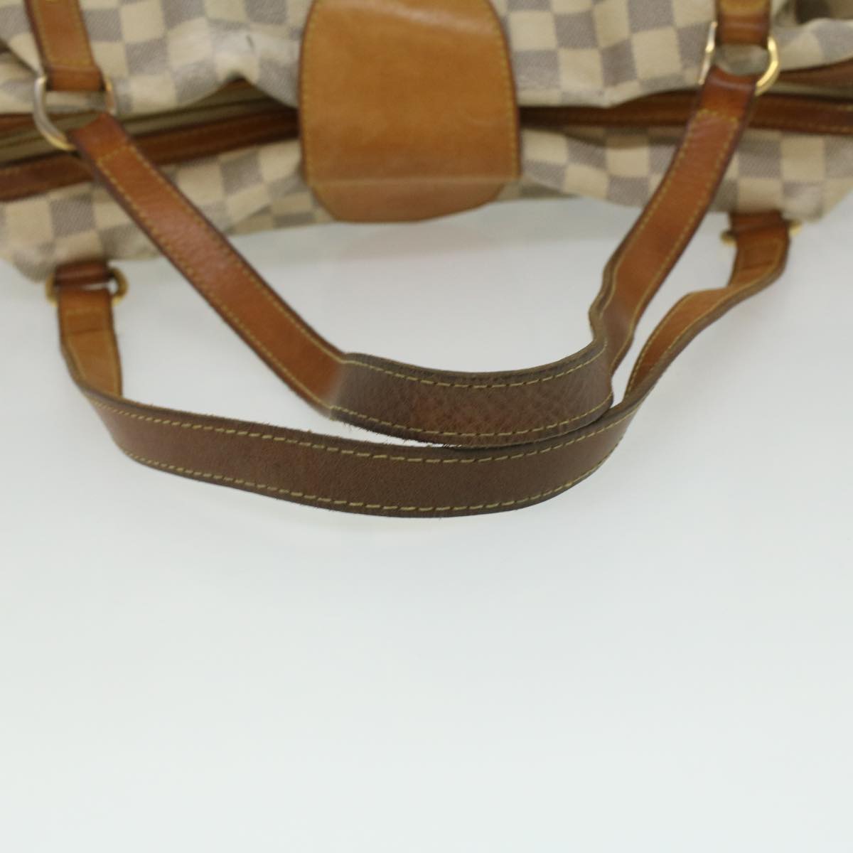 LOUIS VUITTON Damier Azur Stresa GM Tote Bag N42221 LV Auth 34610