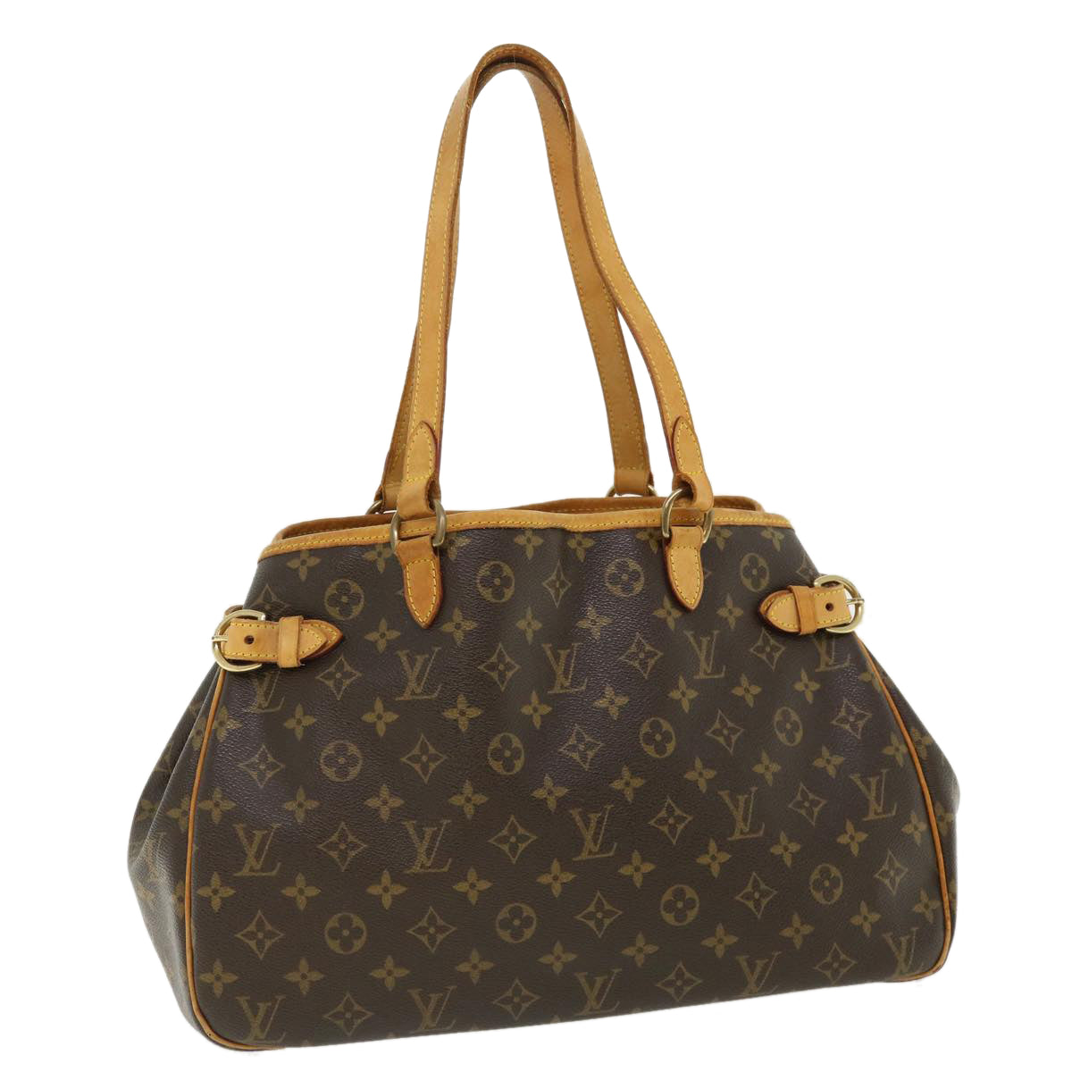 LOUIS VUITTON Monogram Batignolles Horizontal Tote Bag M51154 LV Auth 34618