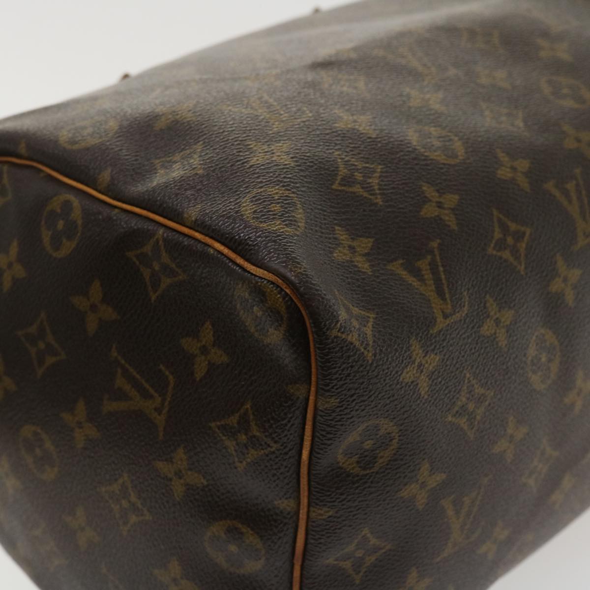 LOUIS VUITTON Monogram Speedy 35 Hand Bag M41524 LV Auth 34632