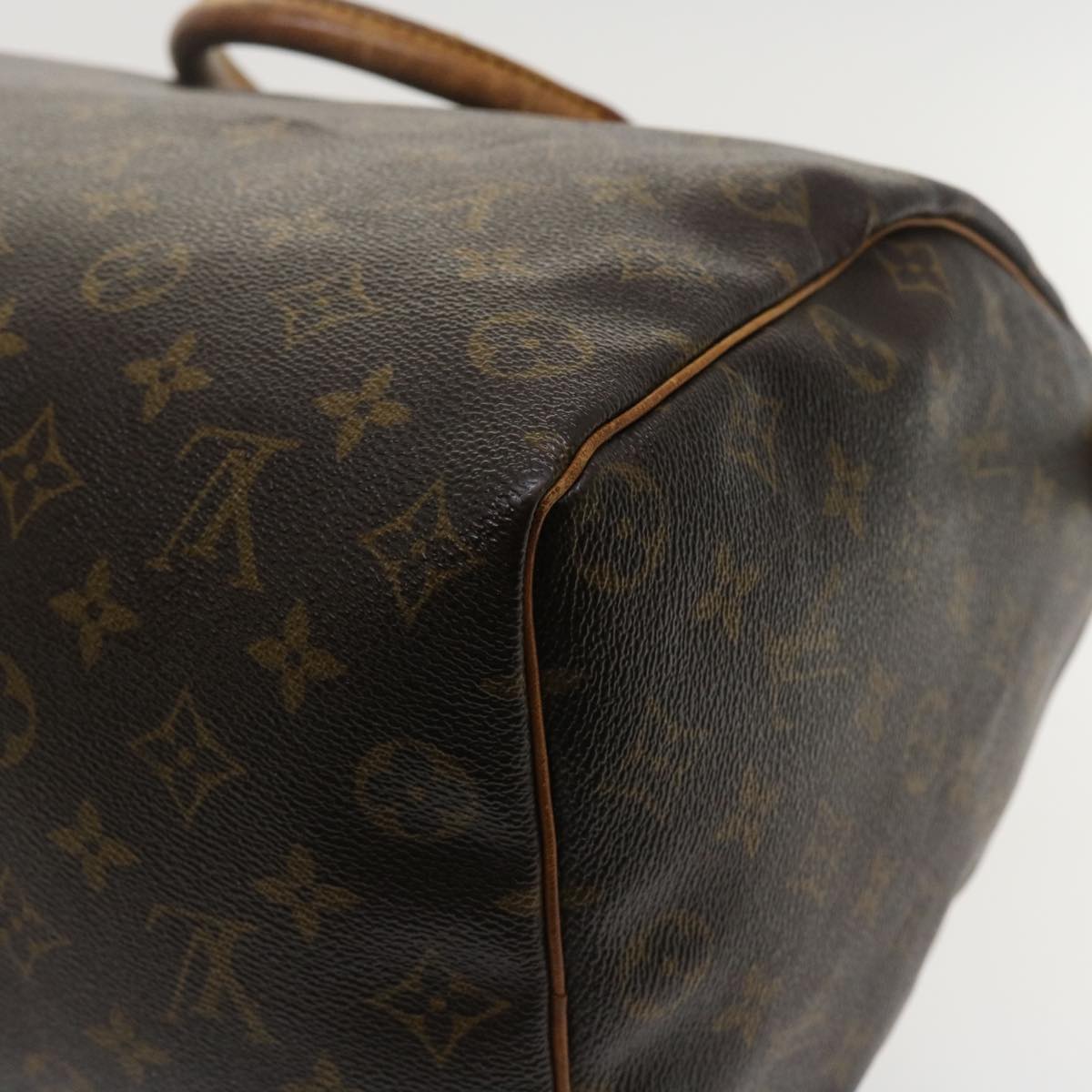 LOUIS VUITTON Monogram Speedy 35 Hand Bag M41524 LV Auth 34632