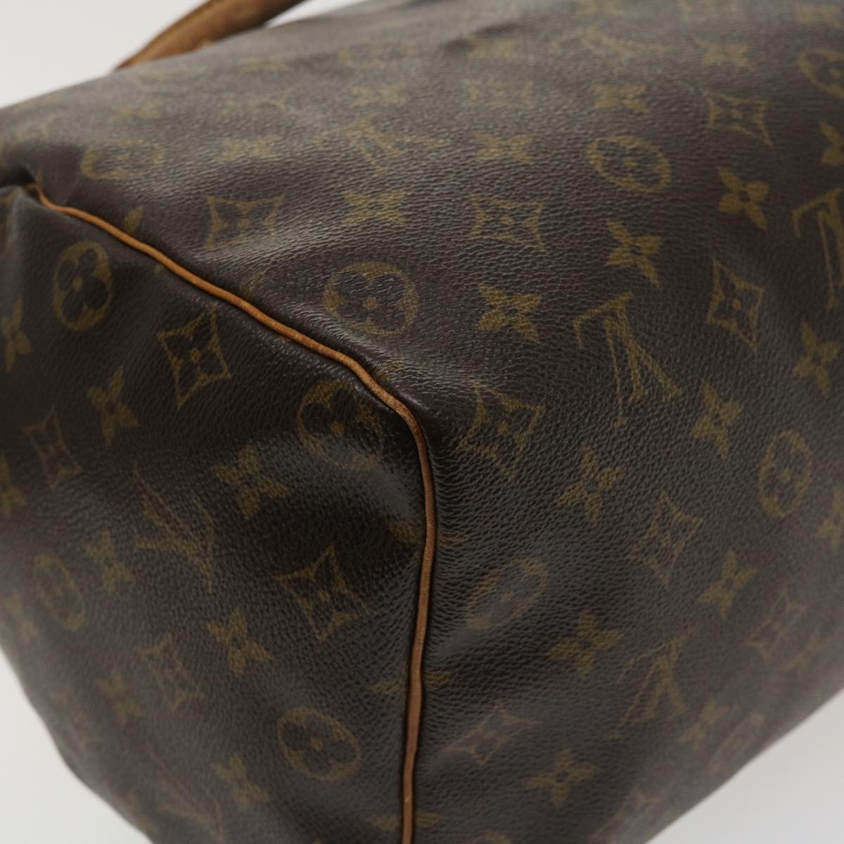 LOUIS VUITTON Monogram Speedy 35 Hand Bag M41524 LV Auth 34632