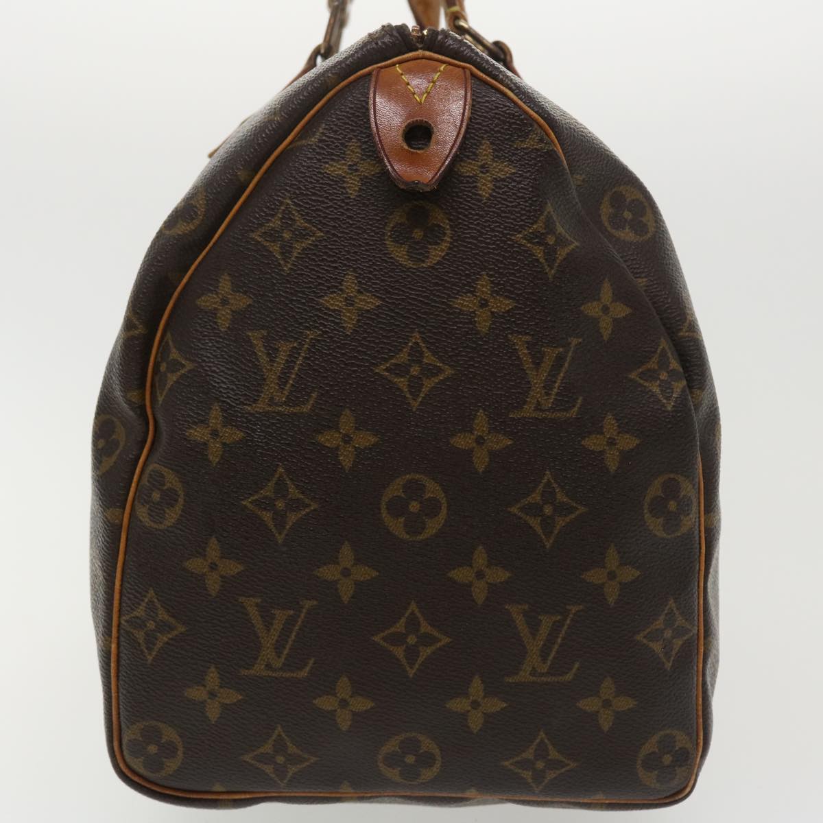 LOUIS VUITTON Monogram Speedy 35 Hand Bag M41524 LV Auth 34632